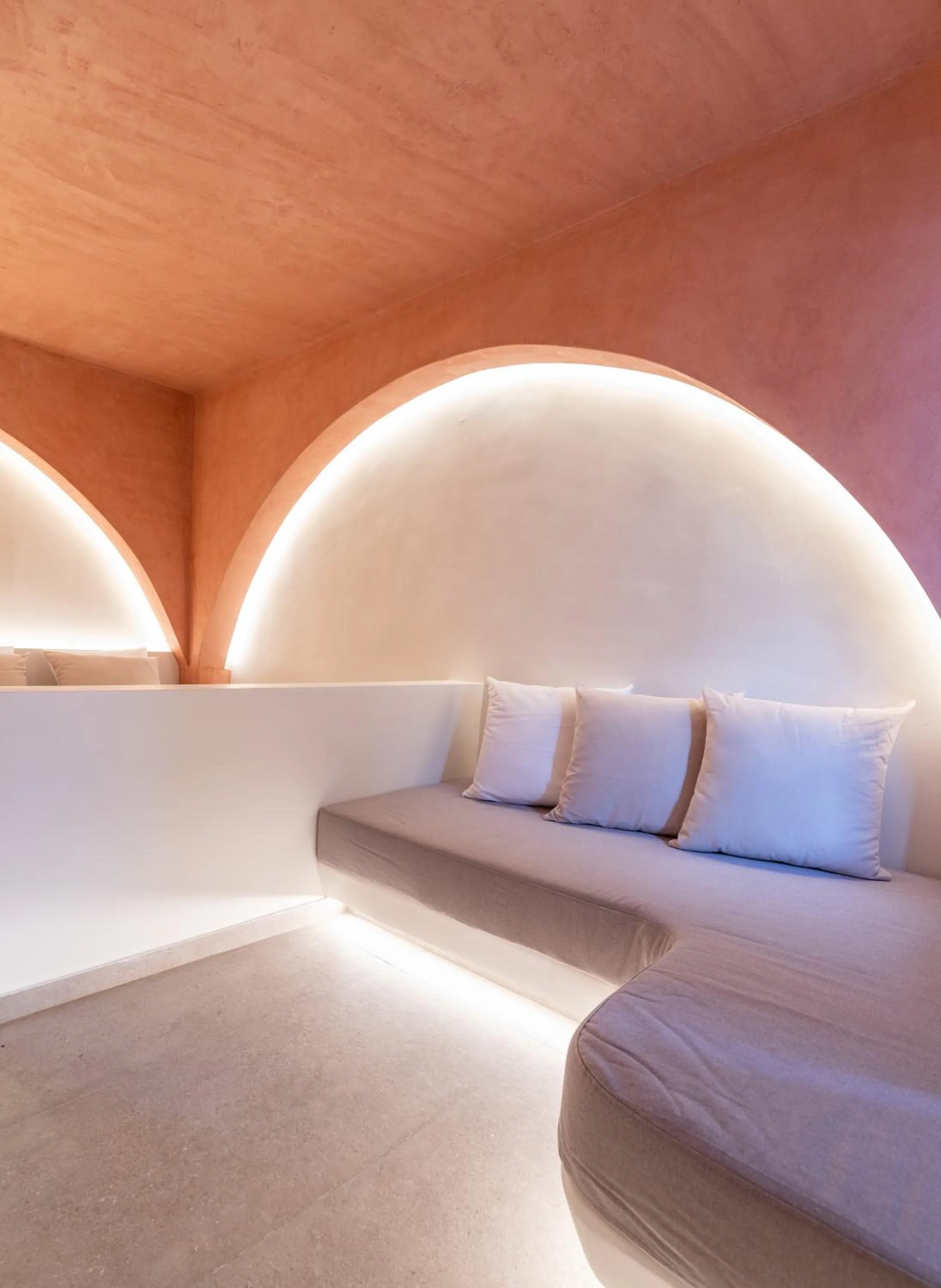 Seating area in Kykladonisia Traditional Settlement