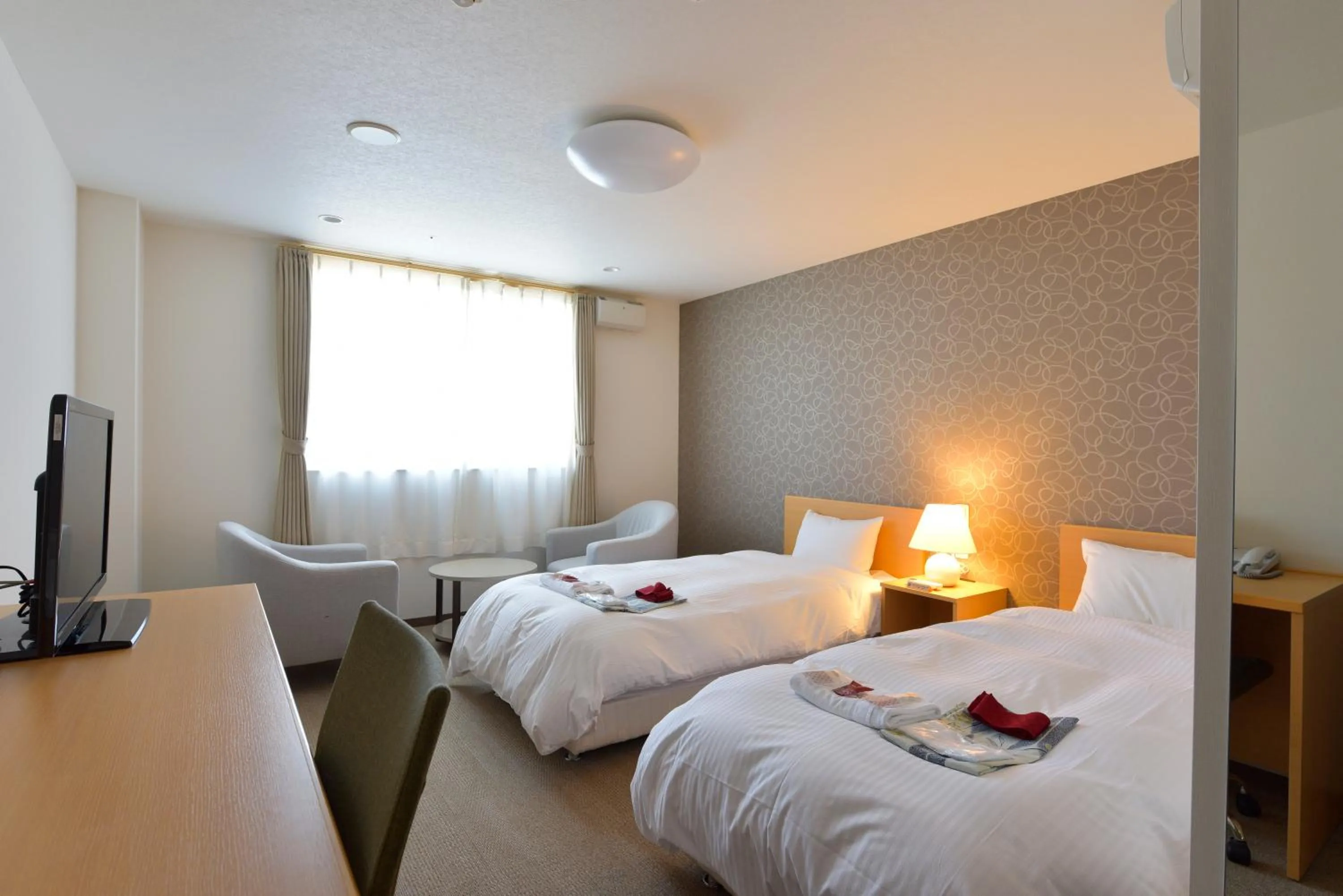 Bedroom, Bed in Sun Plaza Hotel Fuji Lake Yamanaka