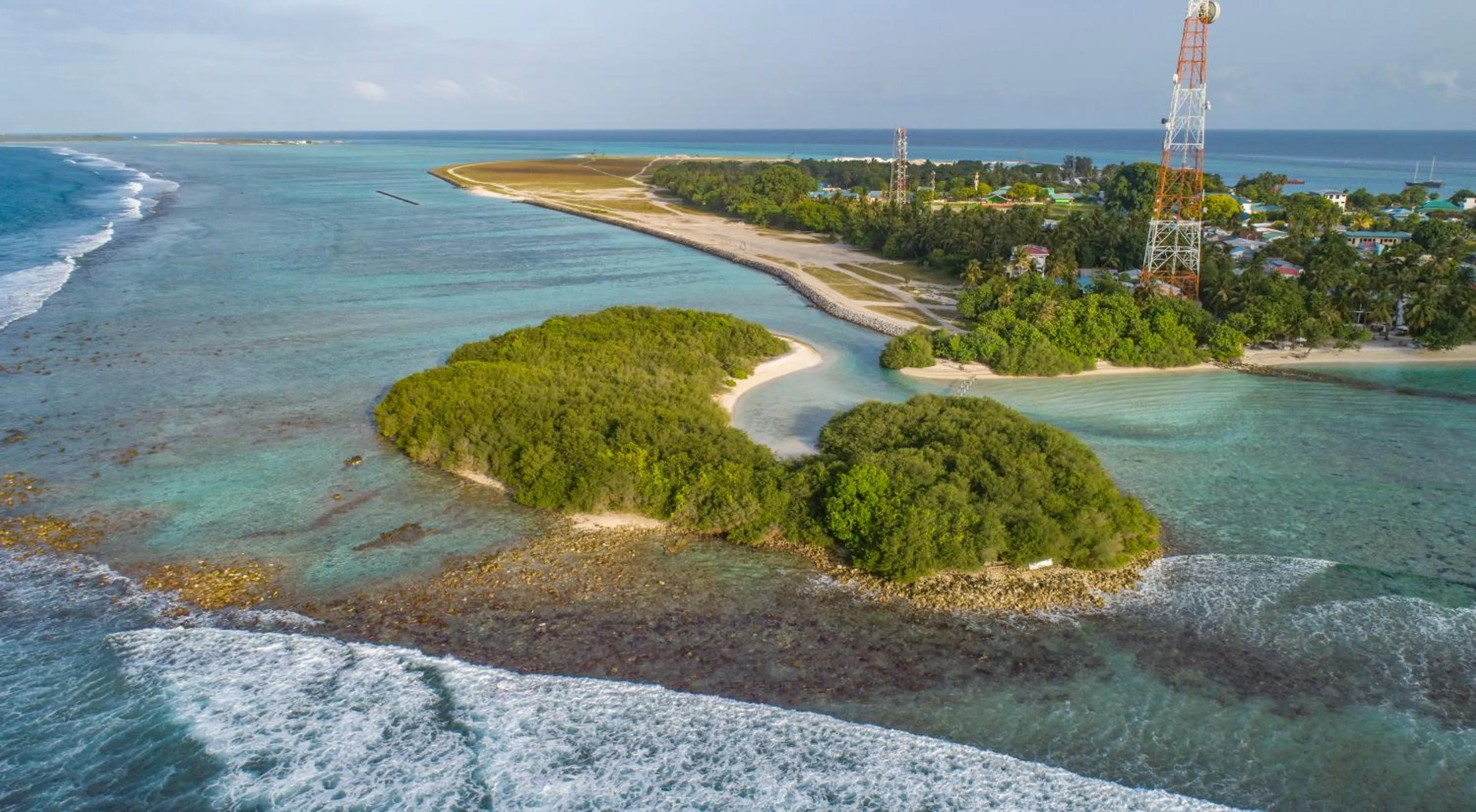 Beach in Reef Edge Thulusdhoo, Maldives