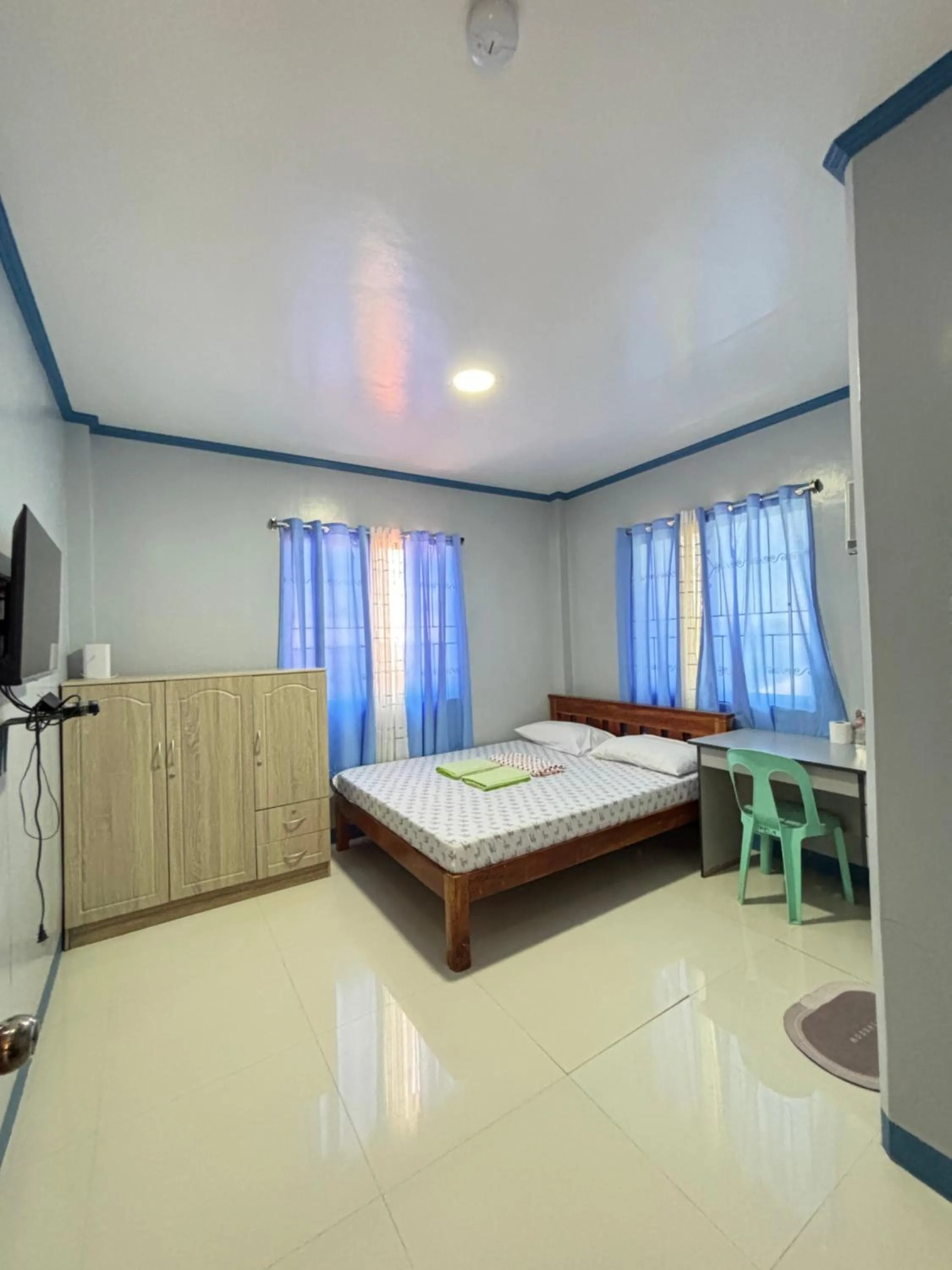 Bed in La Fela Pension House