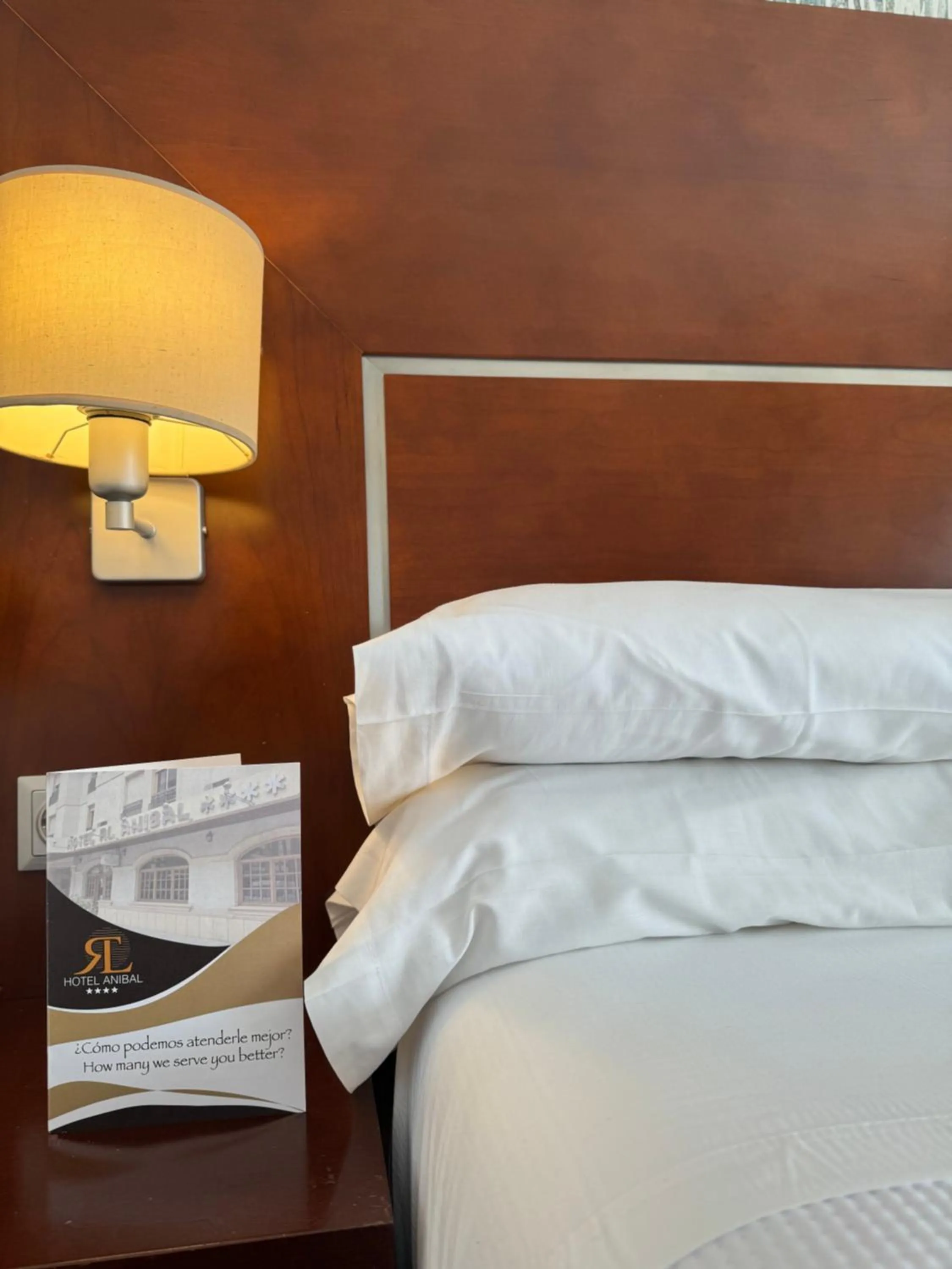 Bed in Hotel RL Anibal