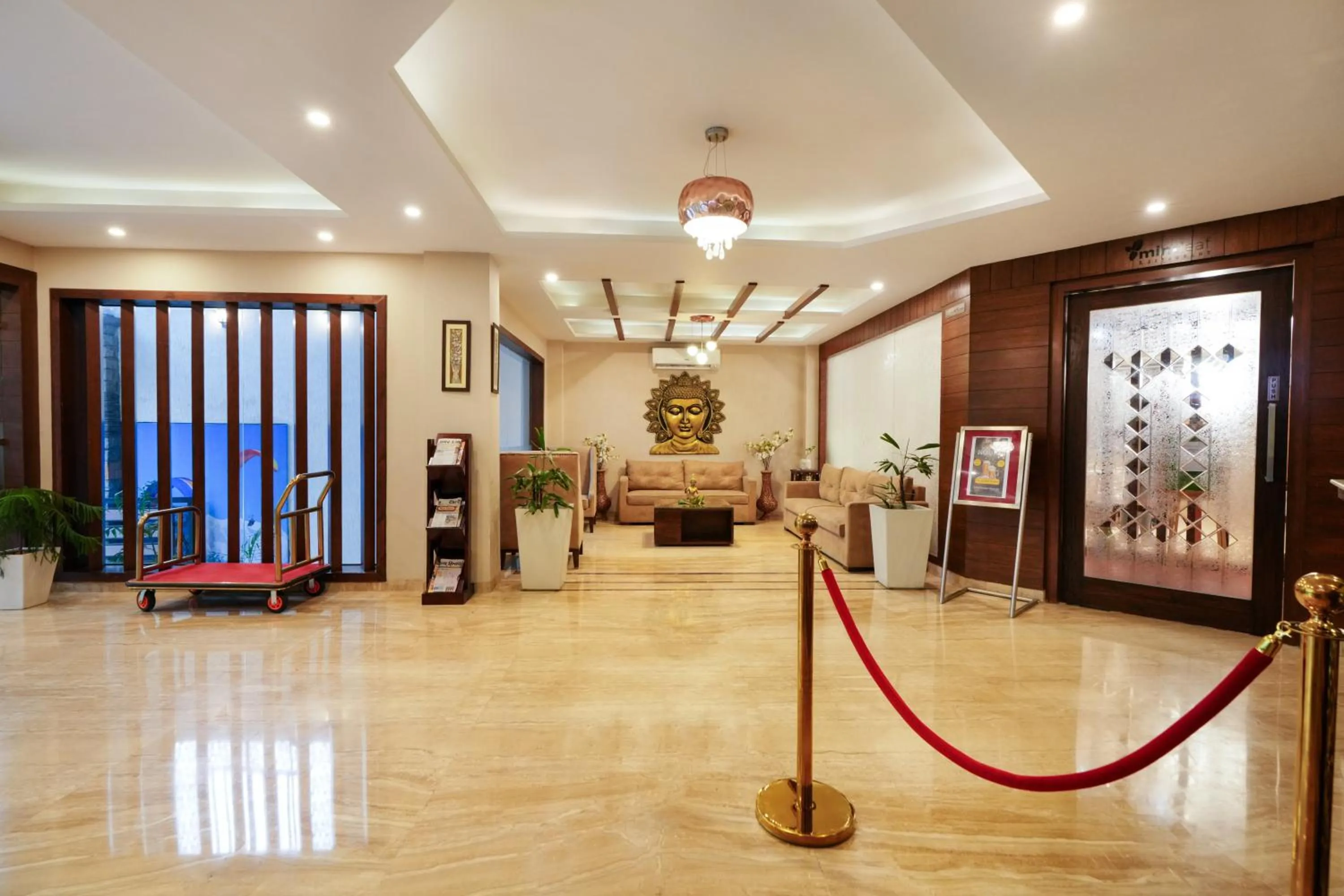 Lobby or reception in The Bliss Palampur
