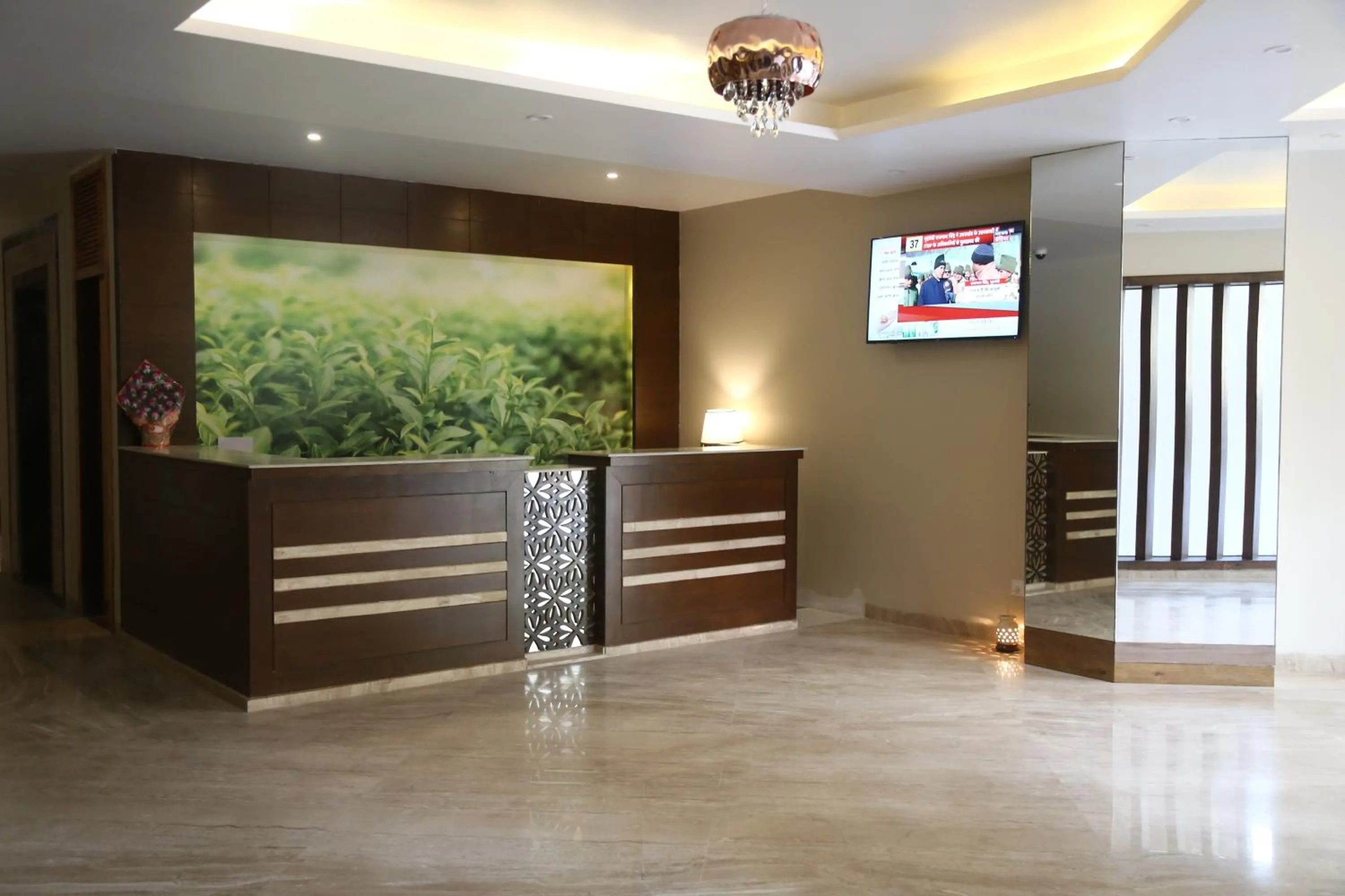 Lobby or reception in The Bliss Palampur