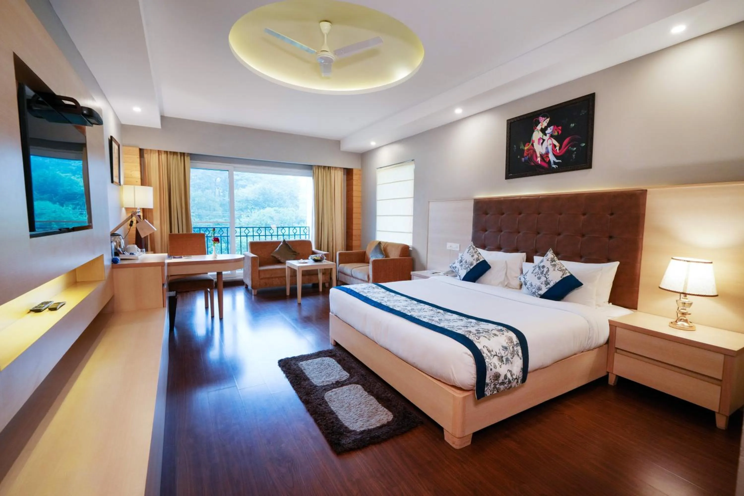 Bedroom, Bed in The Bliss Palampur