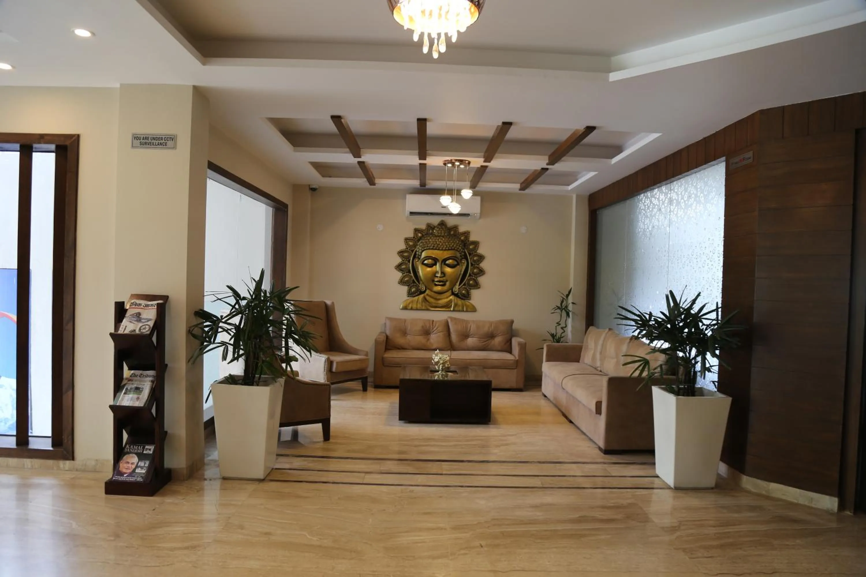 Lobby or reception in The Bliss Palampur