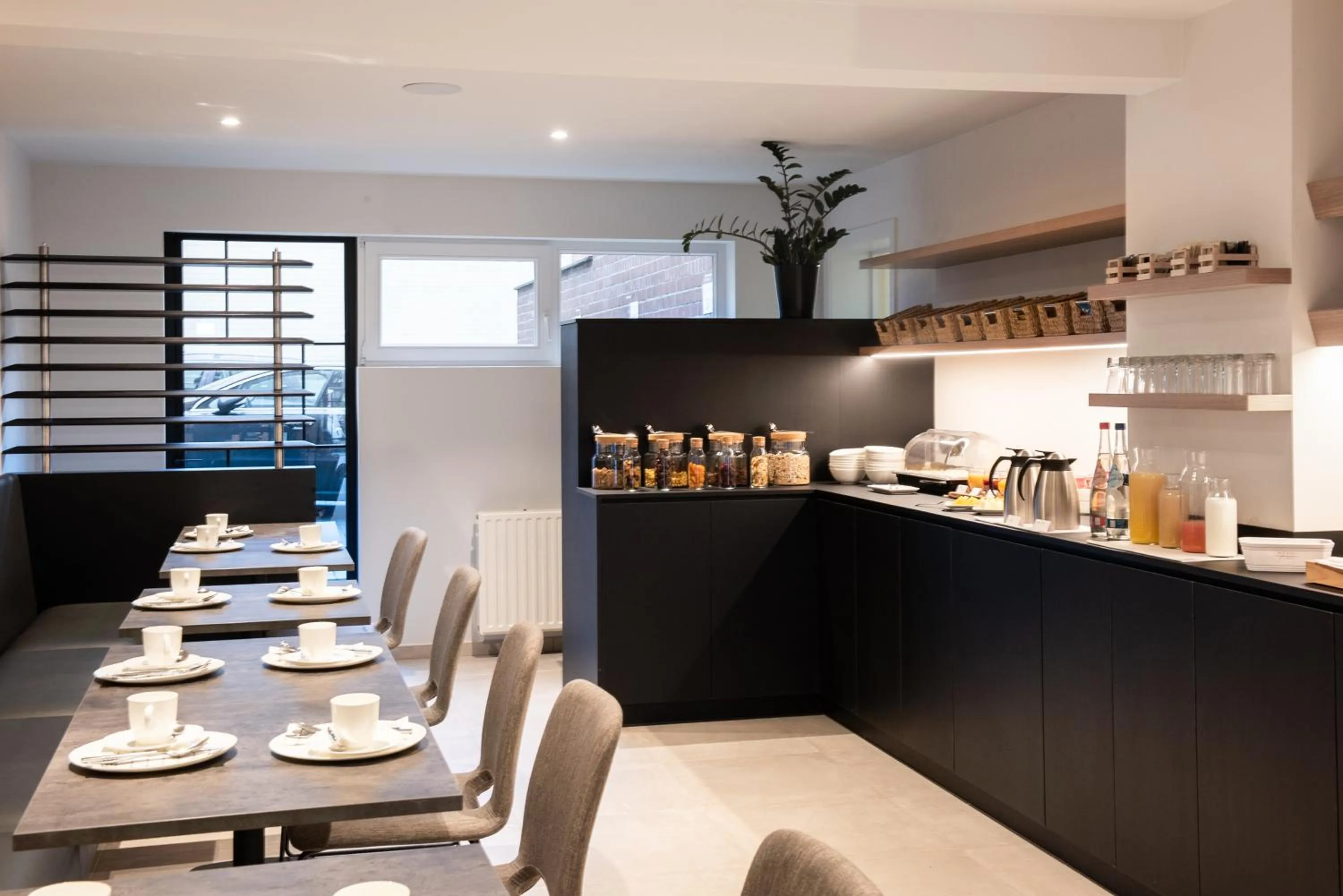 Buffet breakfast in Hotel Carnac