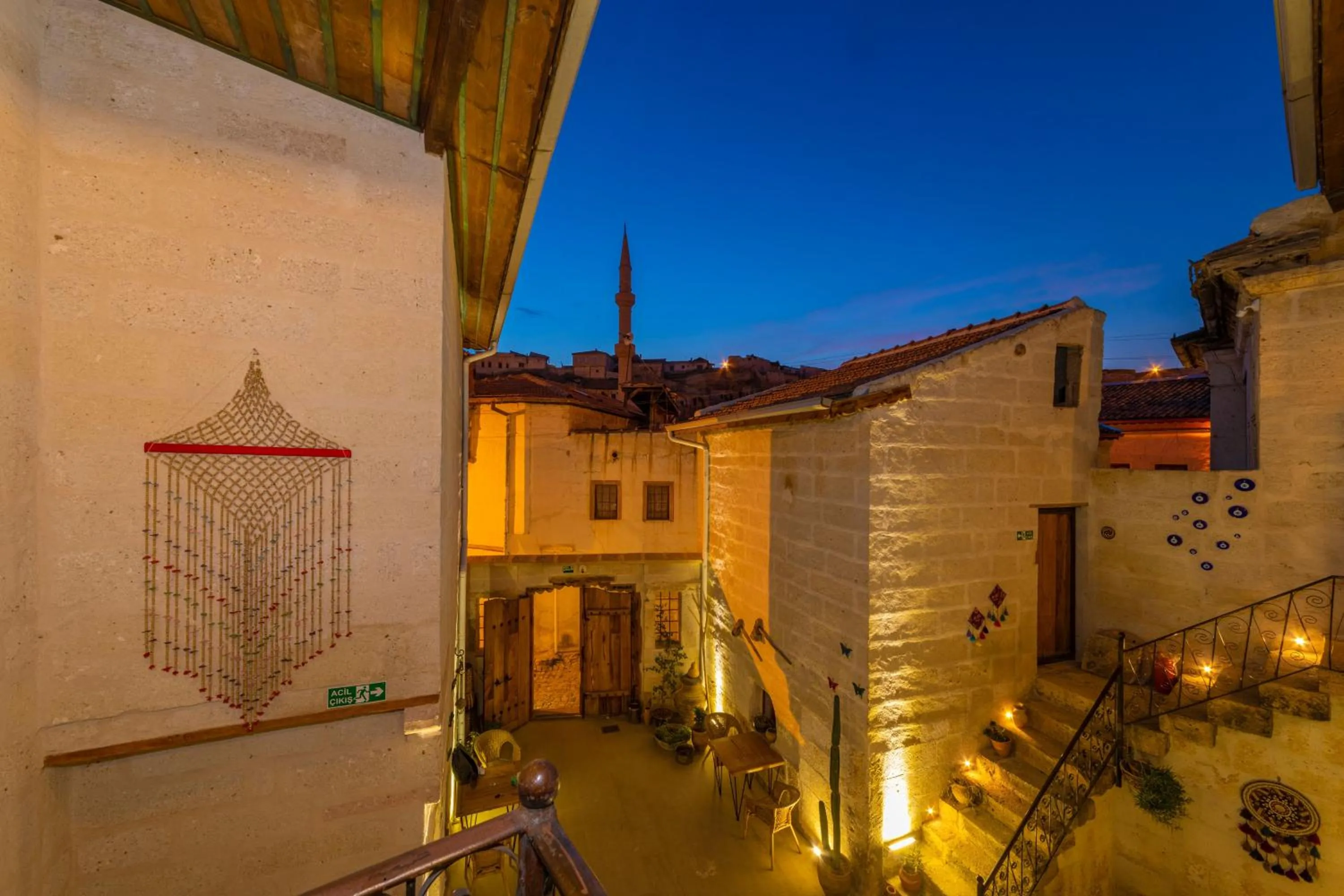 Property building in terracota hotel