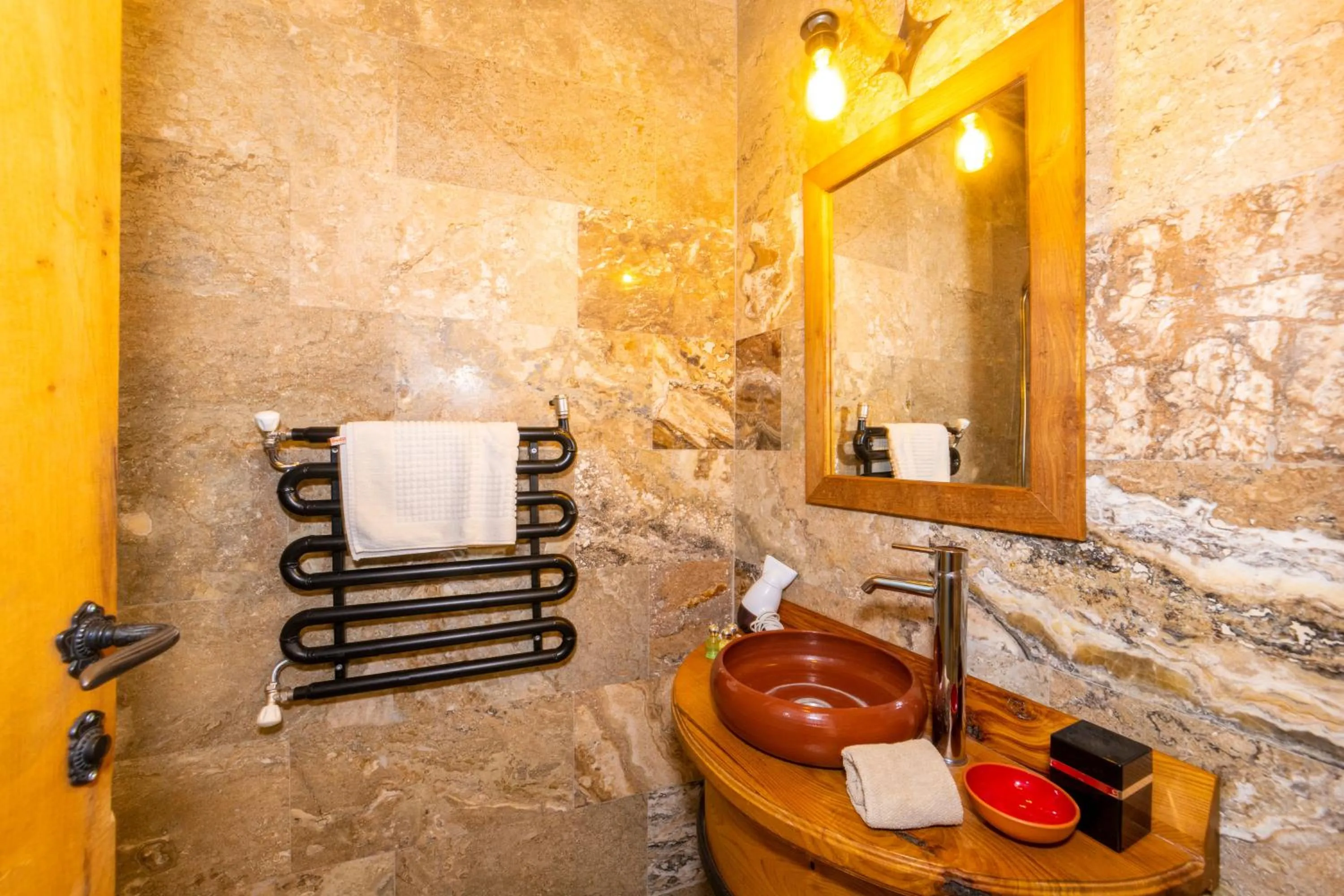 Toilet in terracota hotel