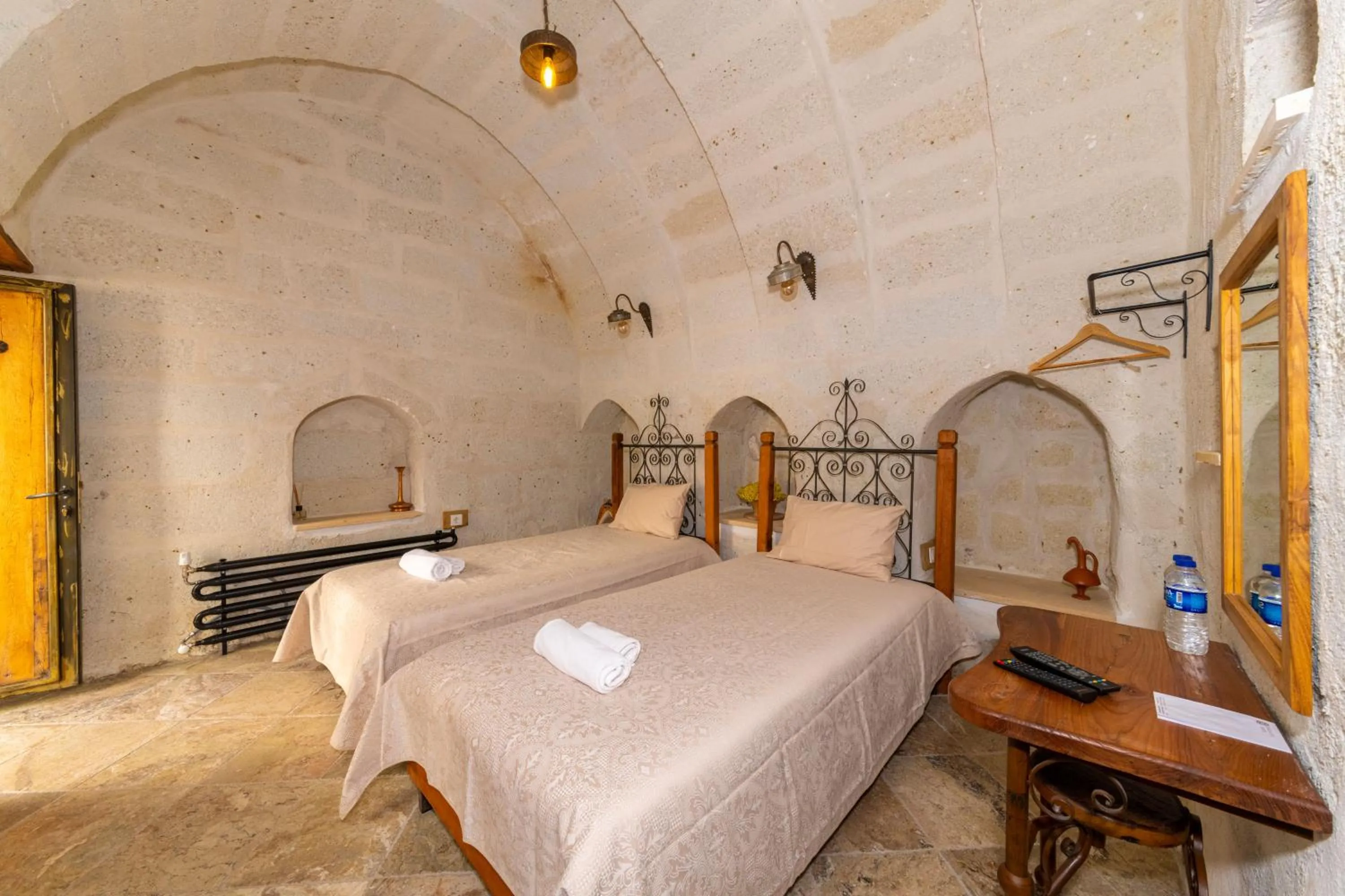 Bedroom, Bed in terracota hotel