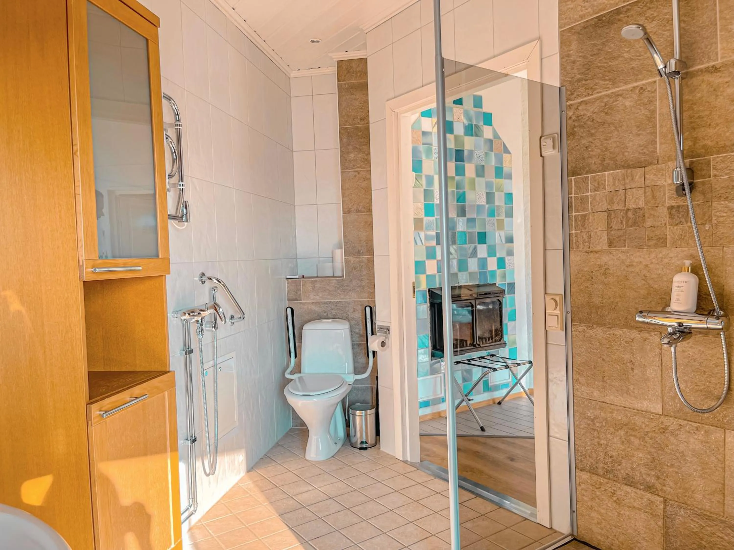 Shower in HavsVidden Resort