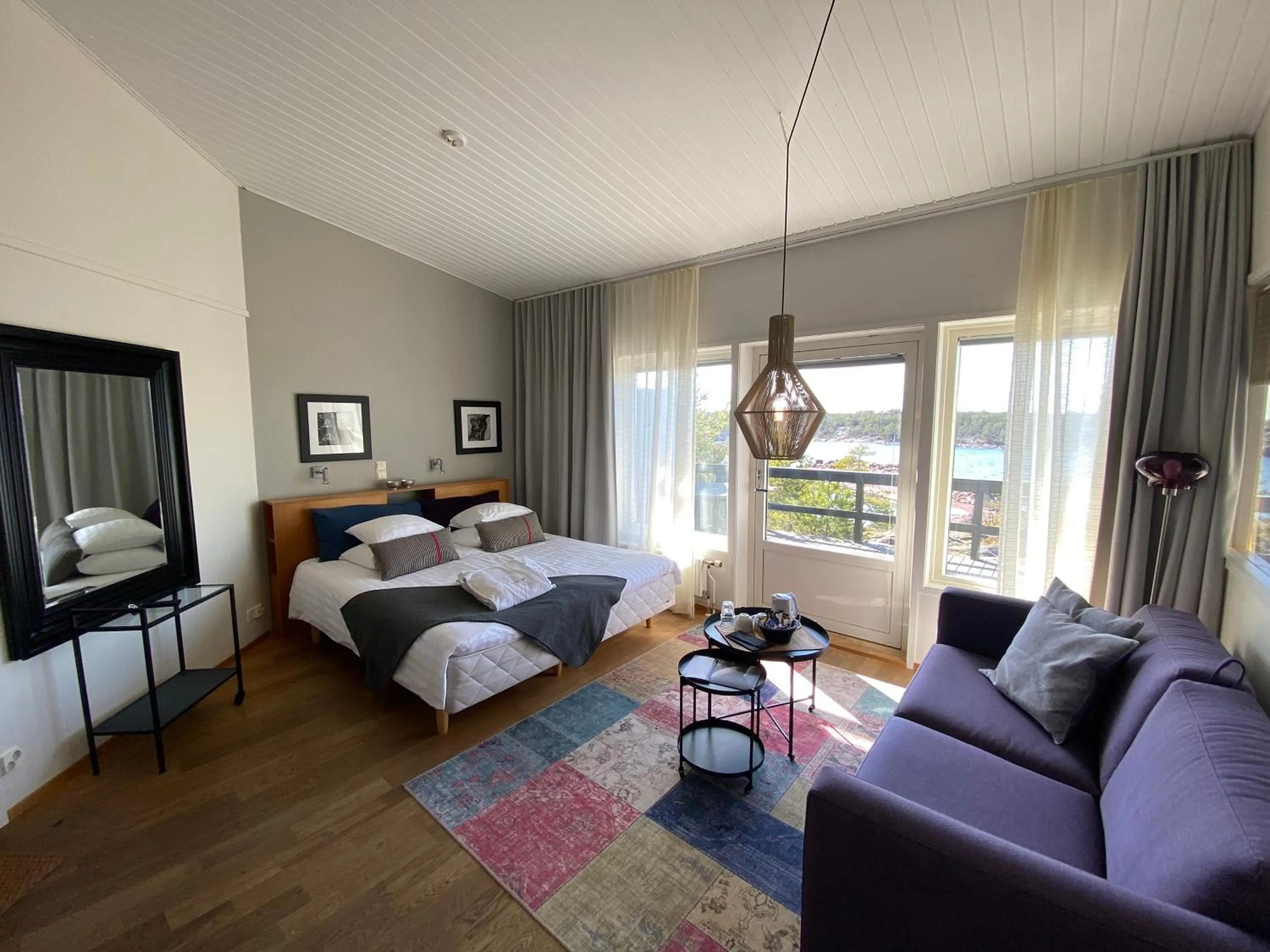 Bed in HavsVidden Resort