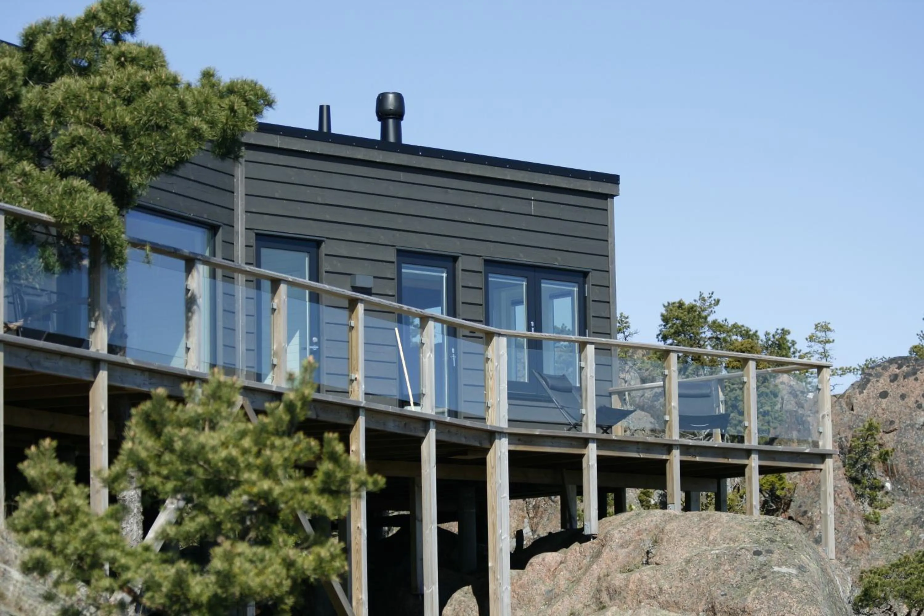 Patio in HavsVidden Resort