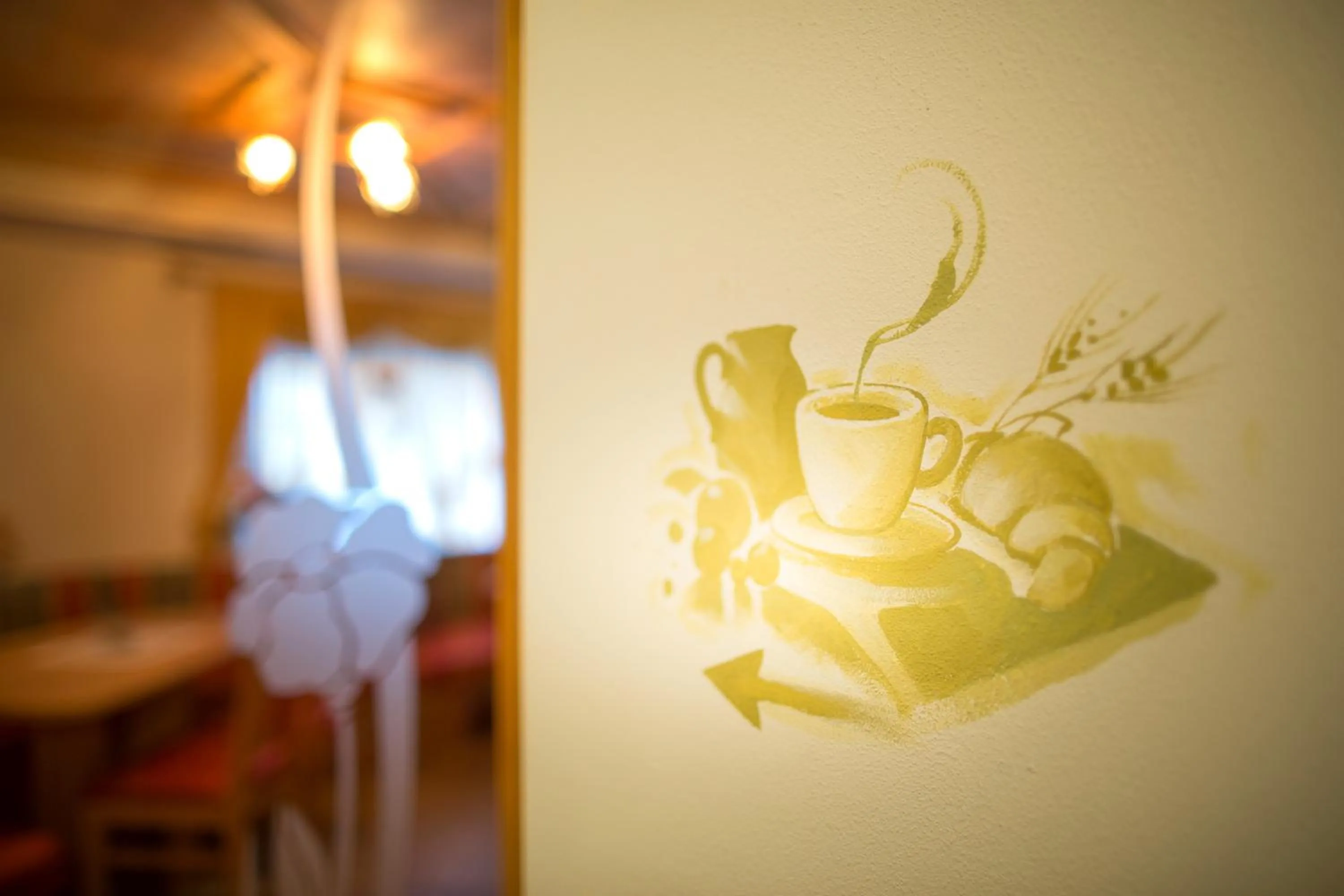 Decorative detail in Garnì Prà Fiorì