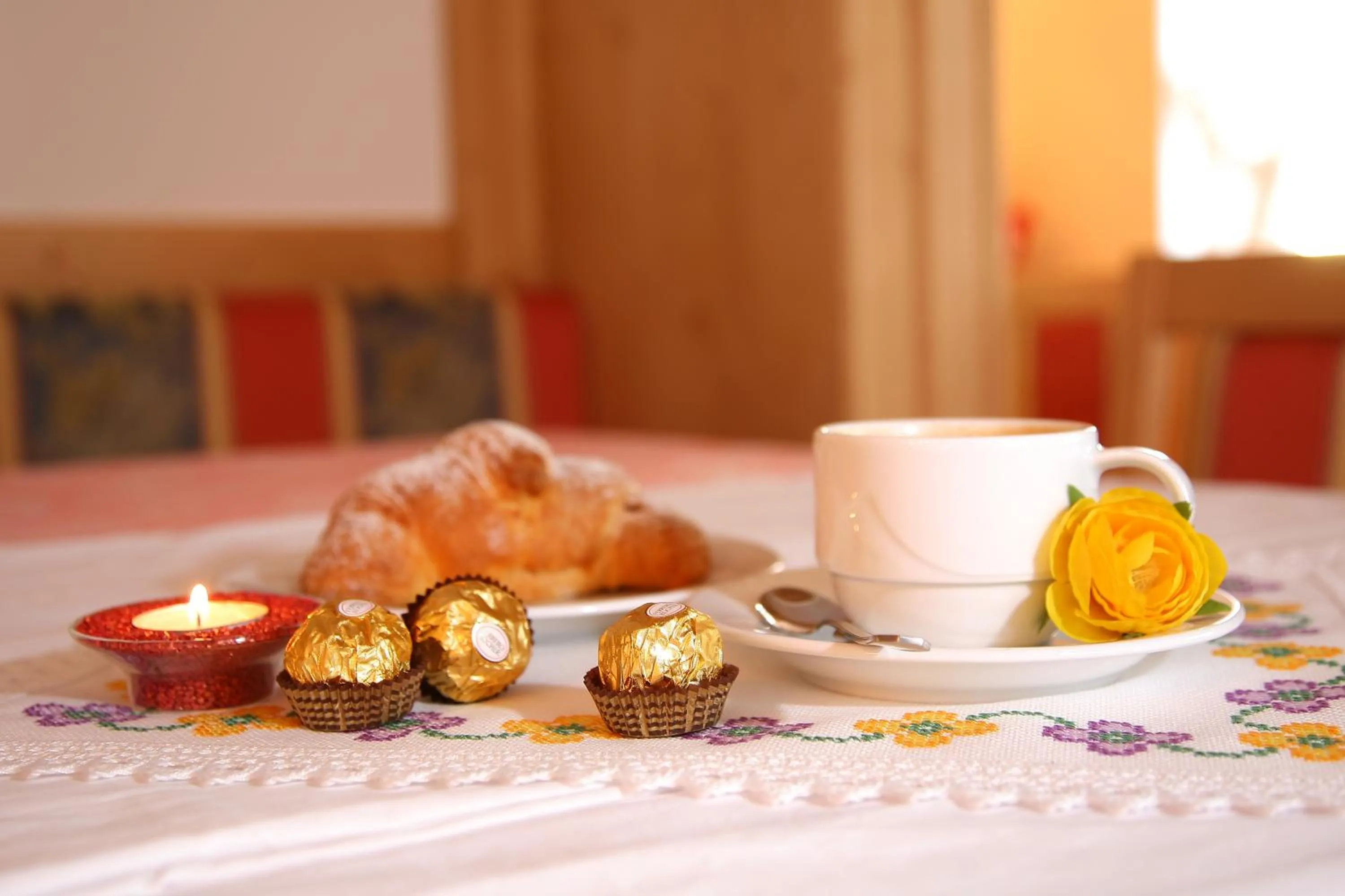 Italian breakfast in Garnì Prà Fiorì