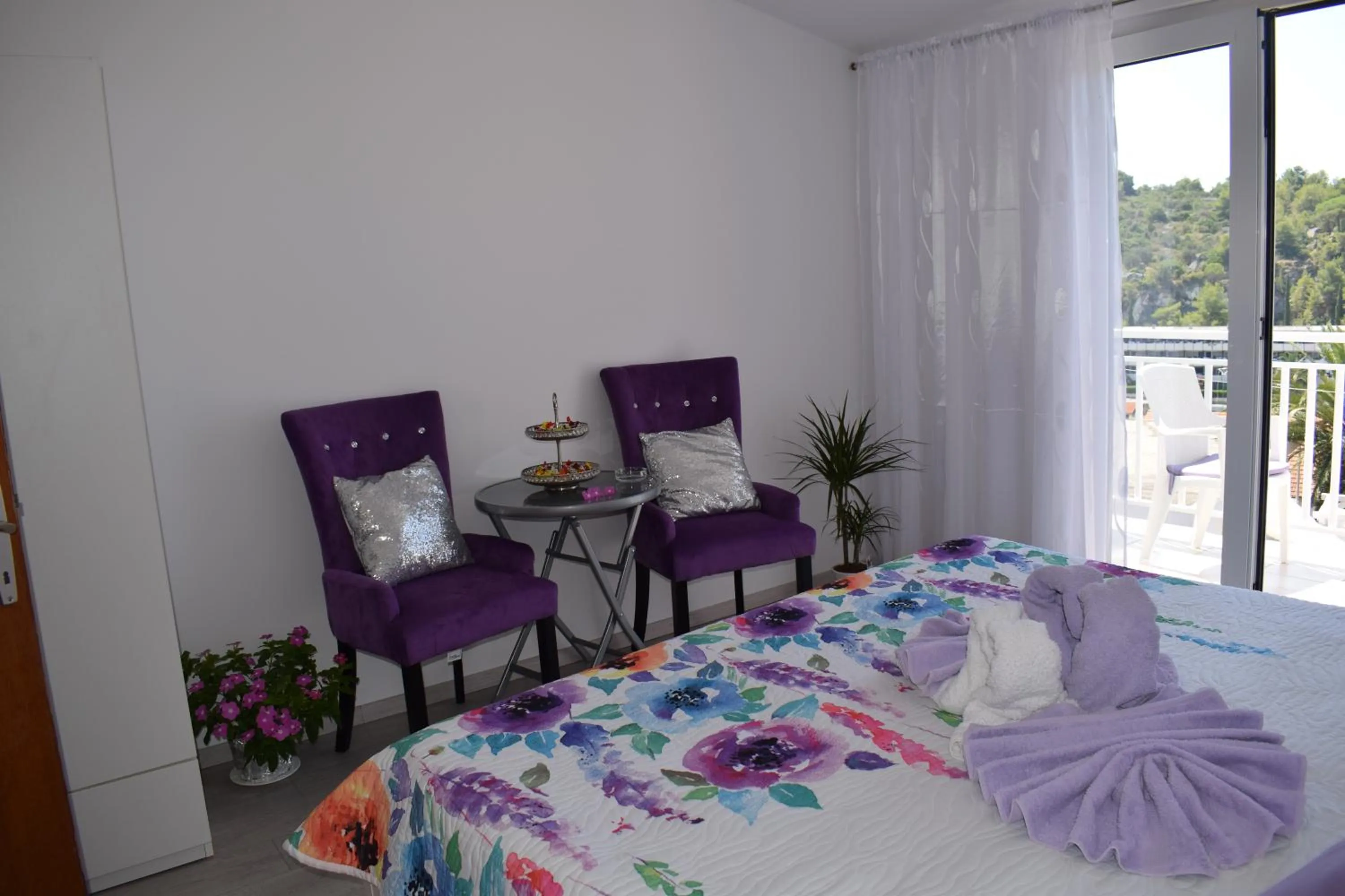 Decorative detail, Bed in Hostel Villa Zorana