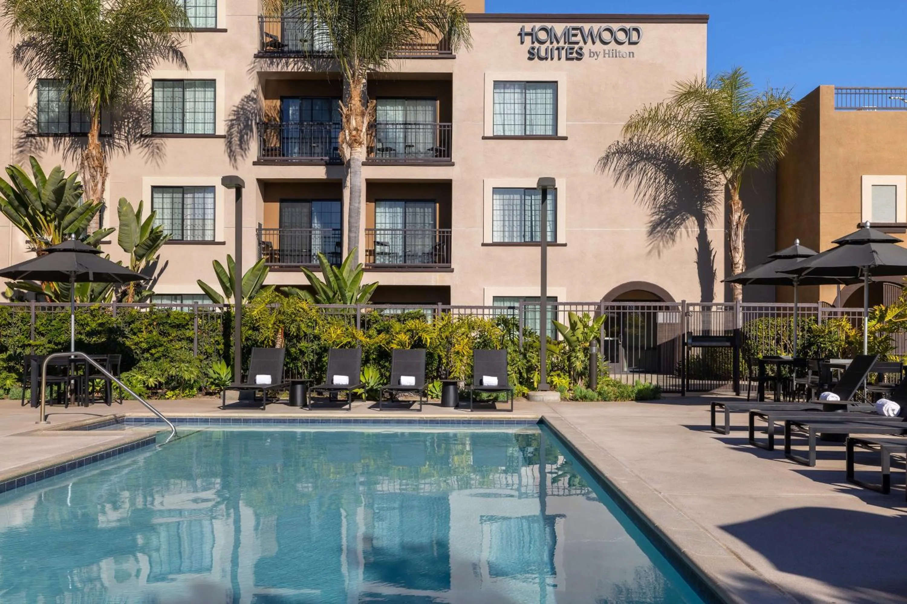 Pool view in Homewood Suites by Hilton San Diego Airport-Liberty Station