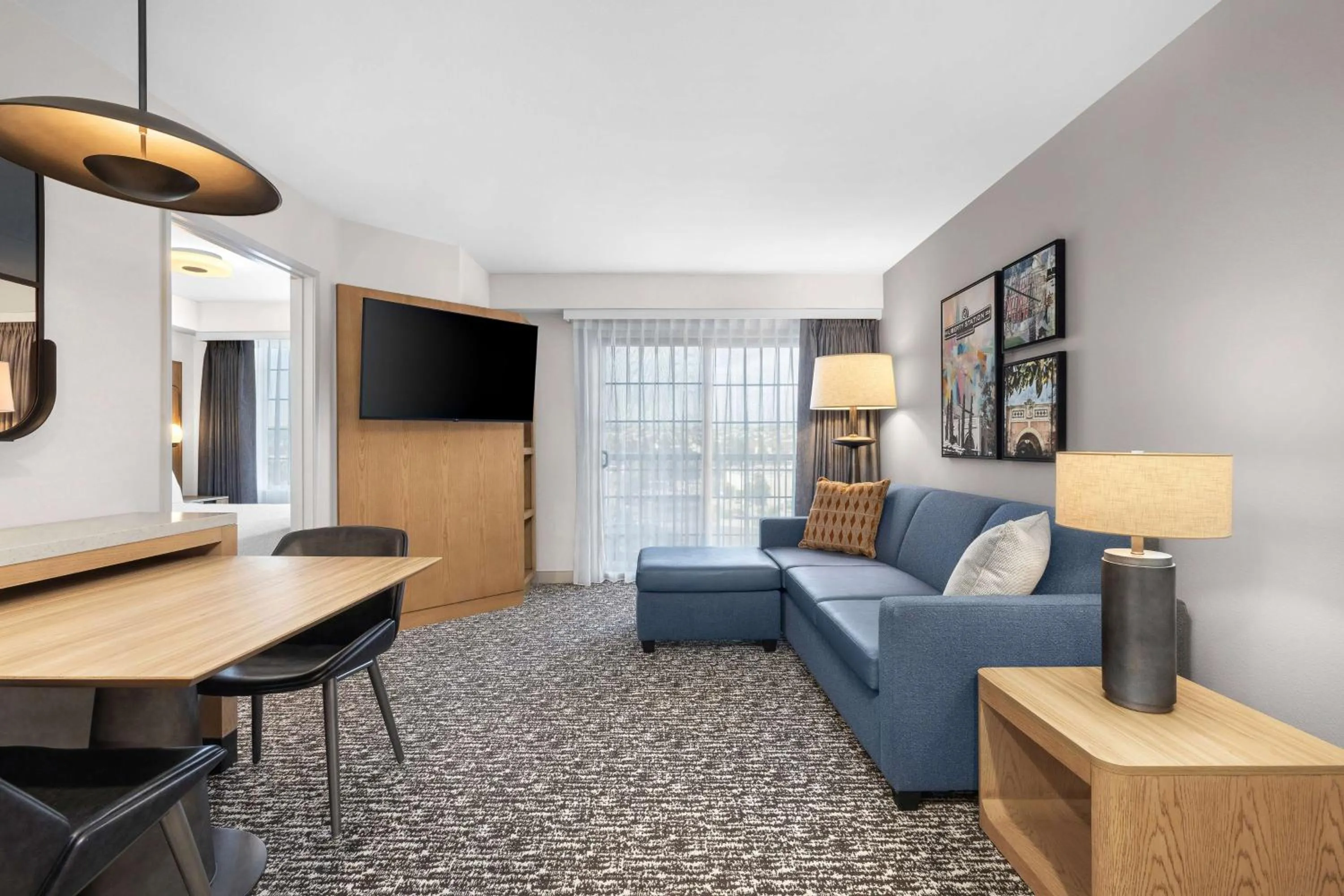 Living room in Homewood Suites by Hilton San Diego Airport-Liberty Station