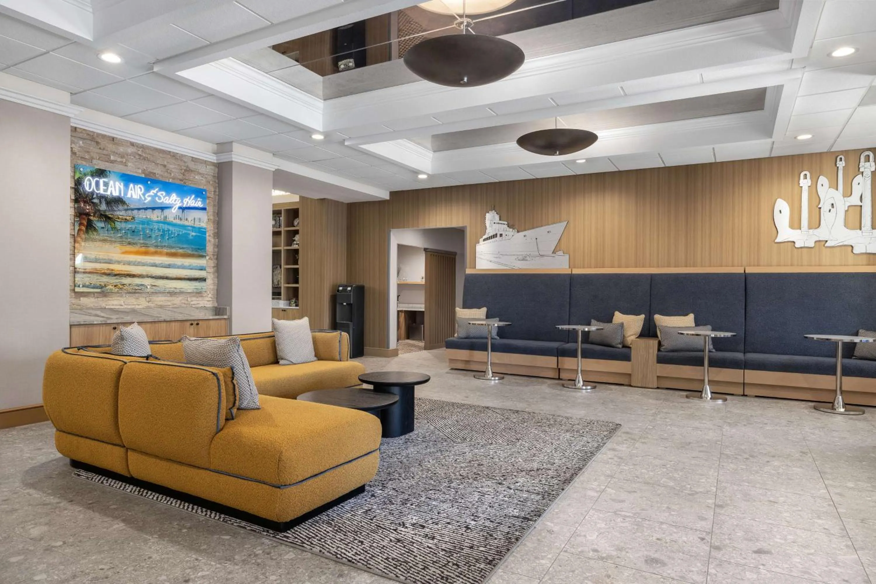Lobby or reception in Homewood Suites by Hilton San Diego Airport-Liberty Station