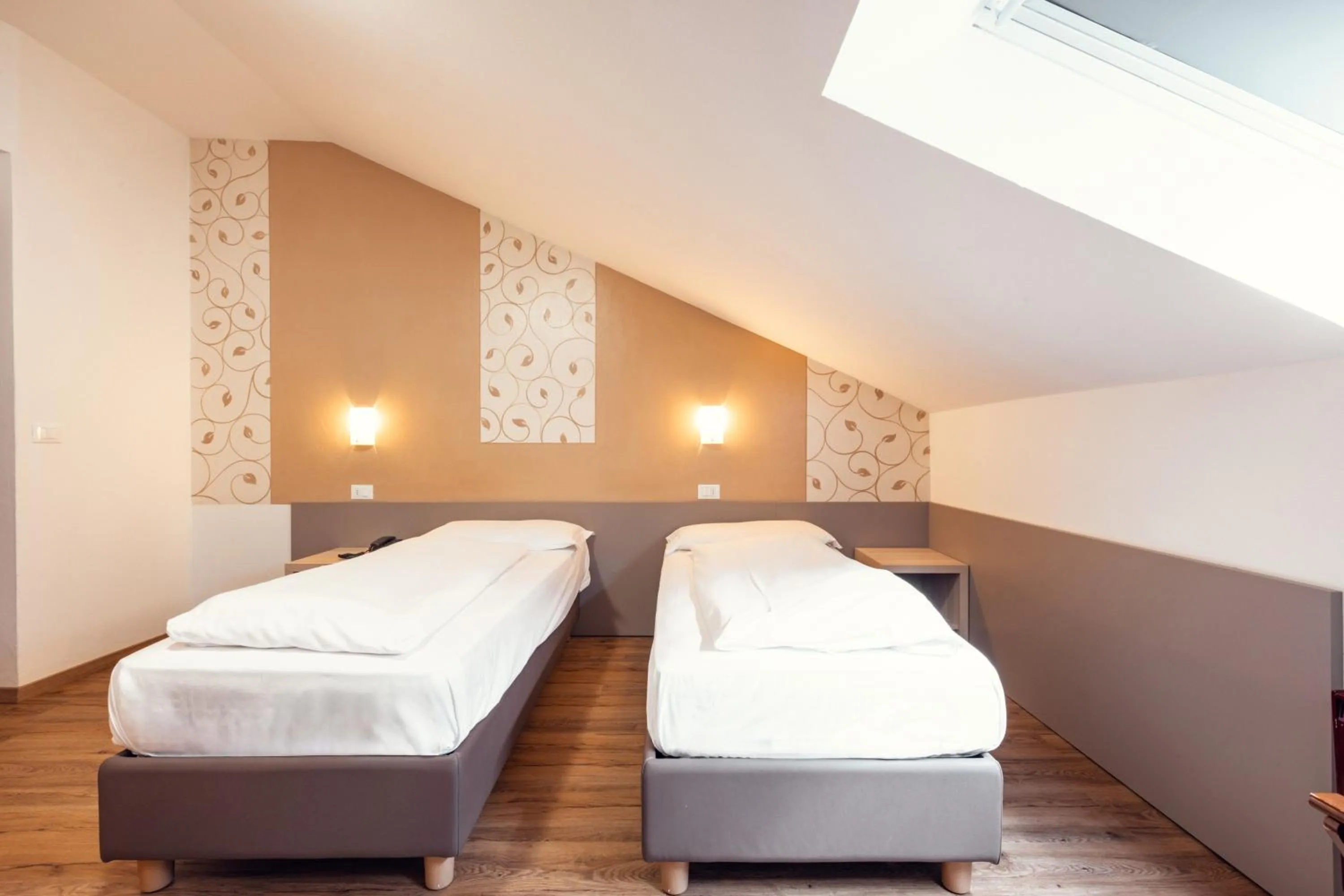 Bed in Hotel Panorama