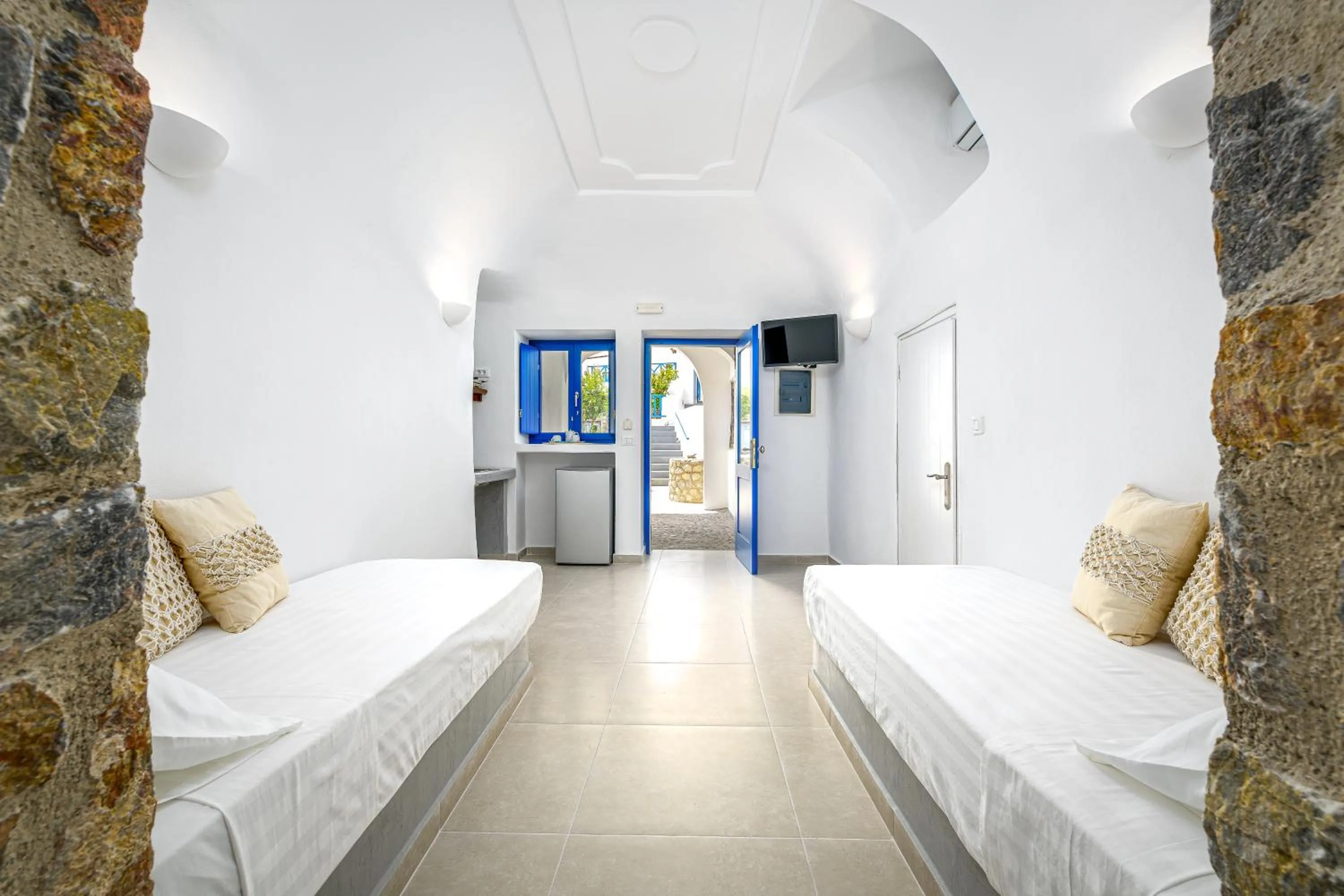 Bed in Anatoli Hotel & Spa