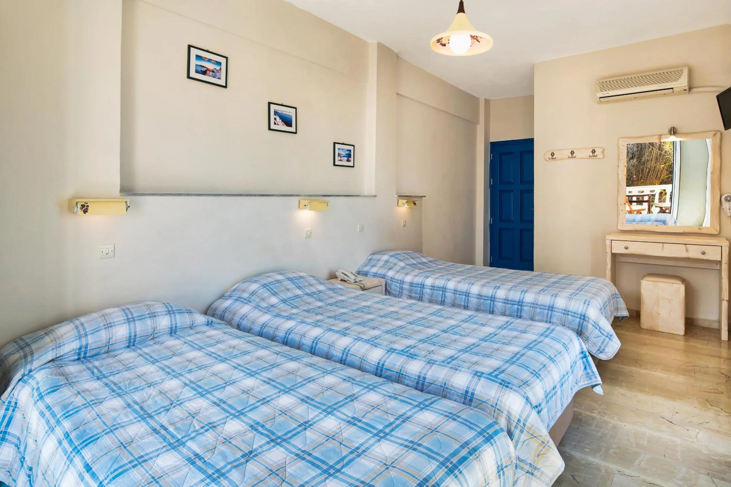 Bed in Anatoli Hotel & Spa