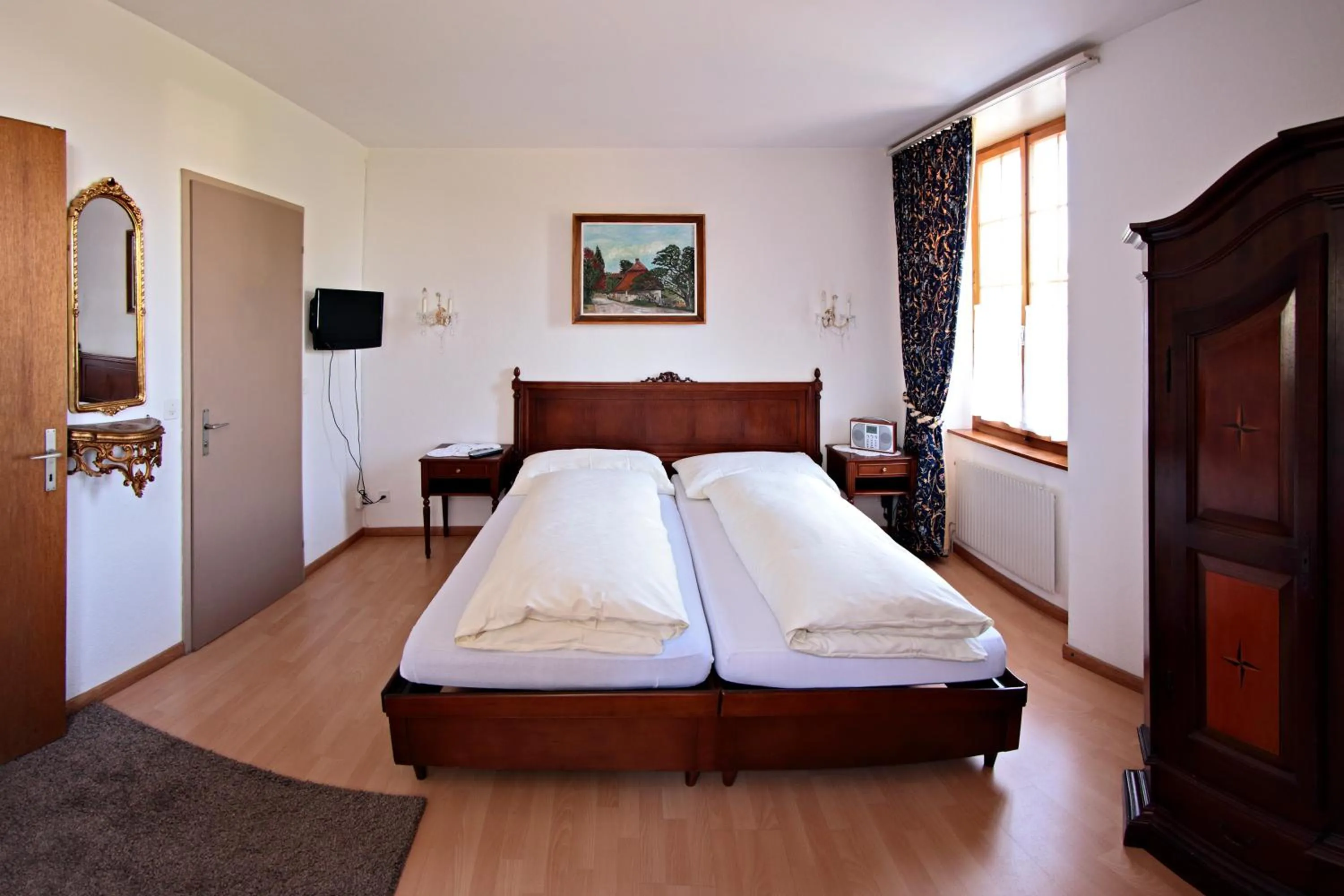 Bed in Gasthof National