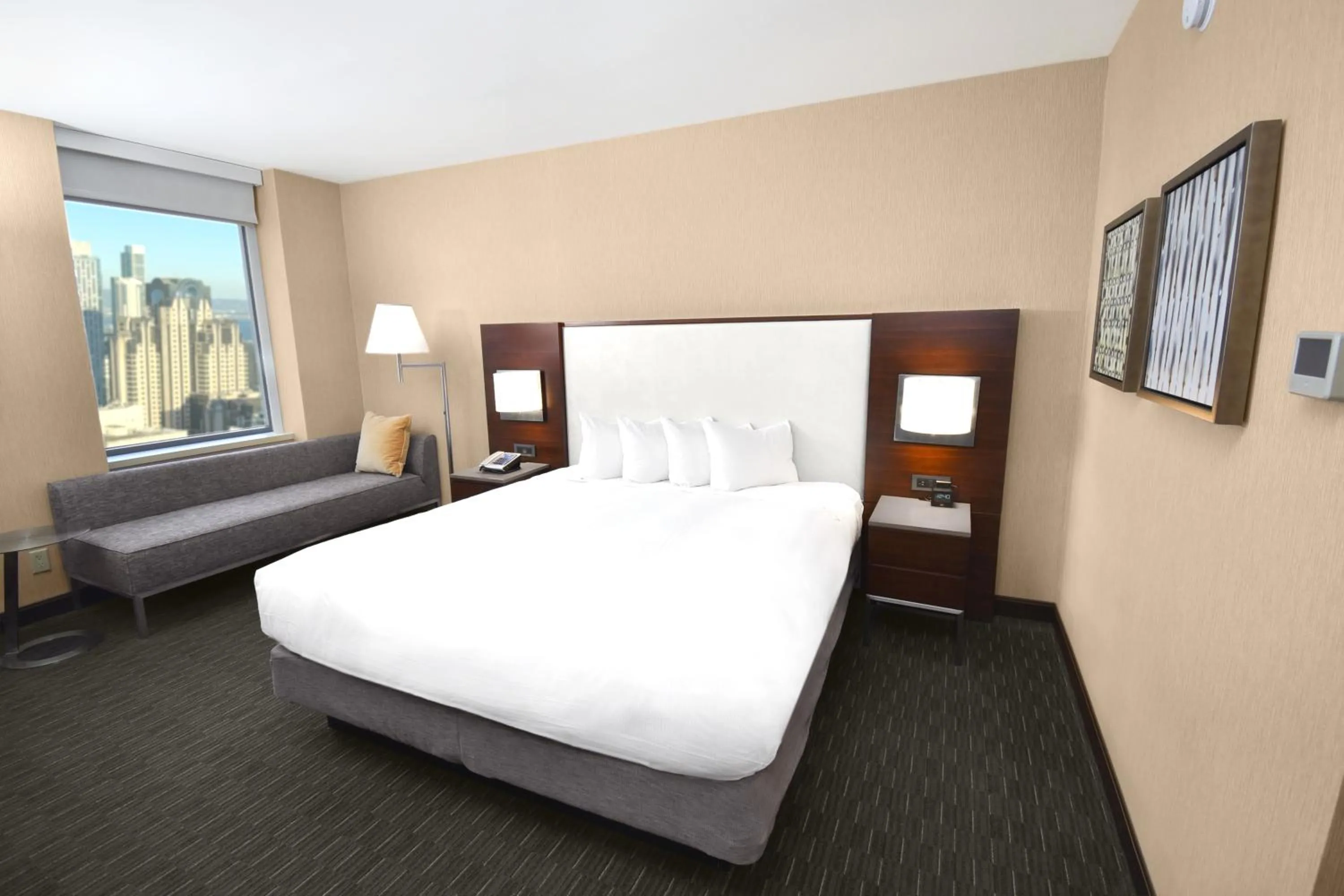 Bedroom, Bed in Hilton San Francisco Union Square