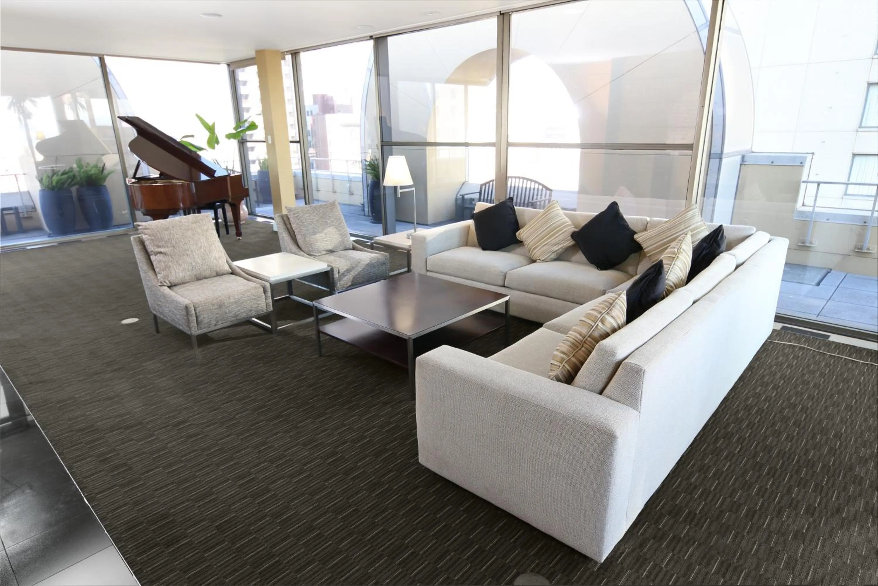 Living room in Hilton San Francisco Union Square