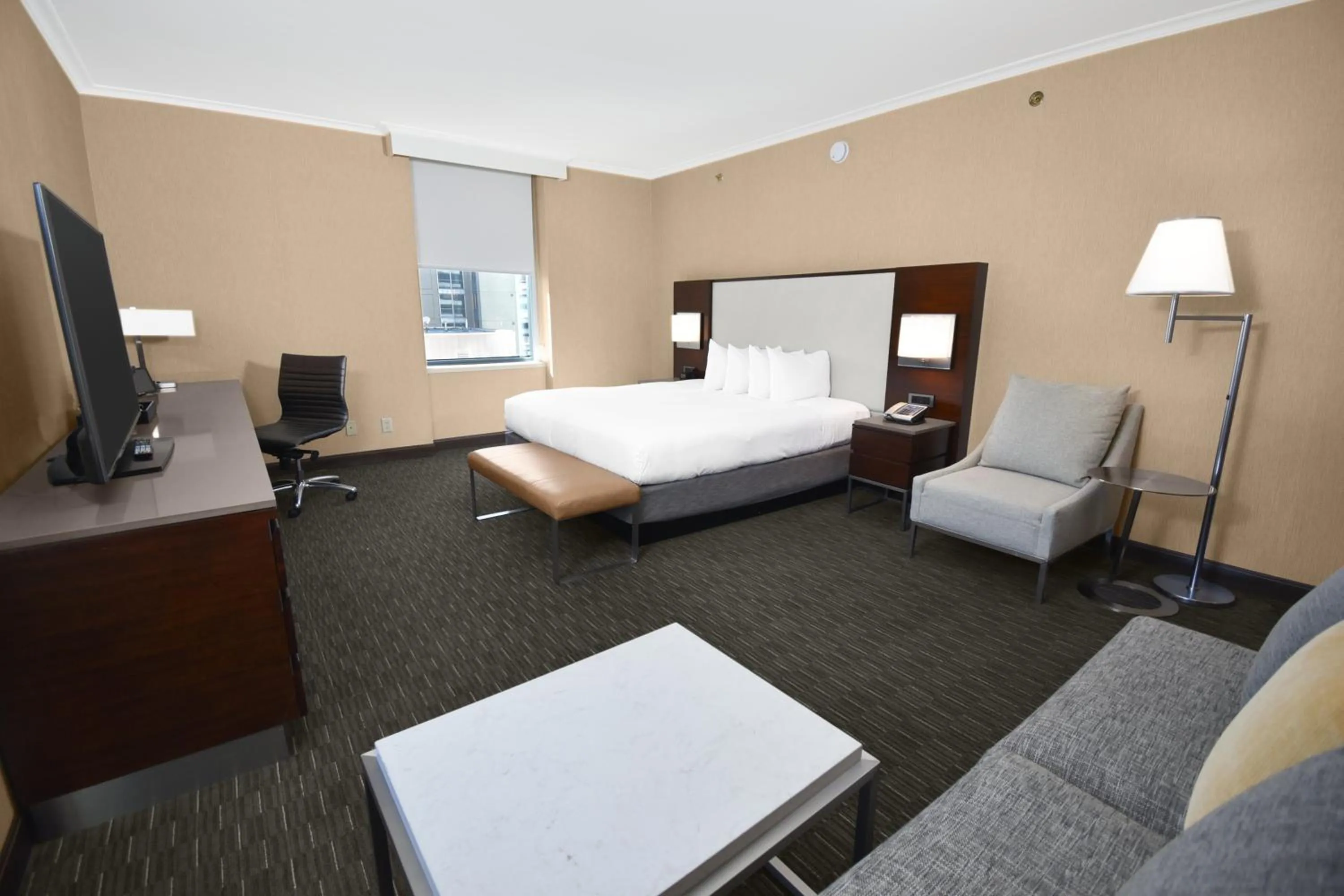 Bedroom, Bed in Hilton San Francisco Union Square