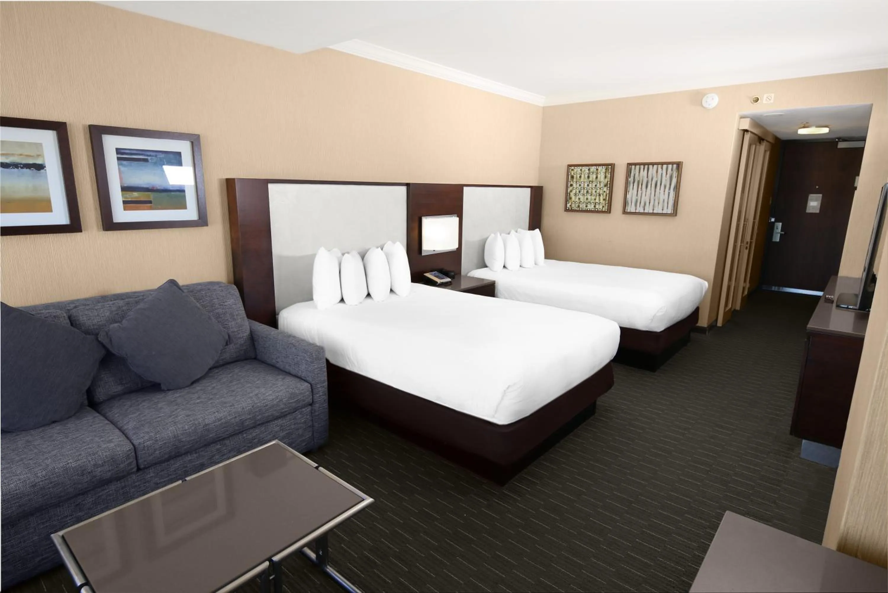 Bed in Hilton San Francisco Union Square