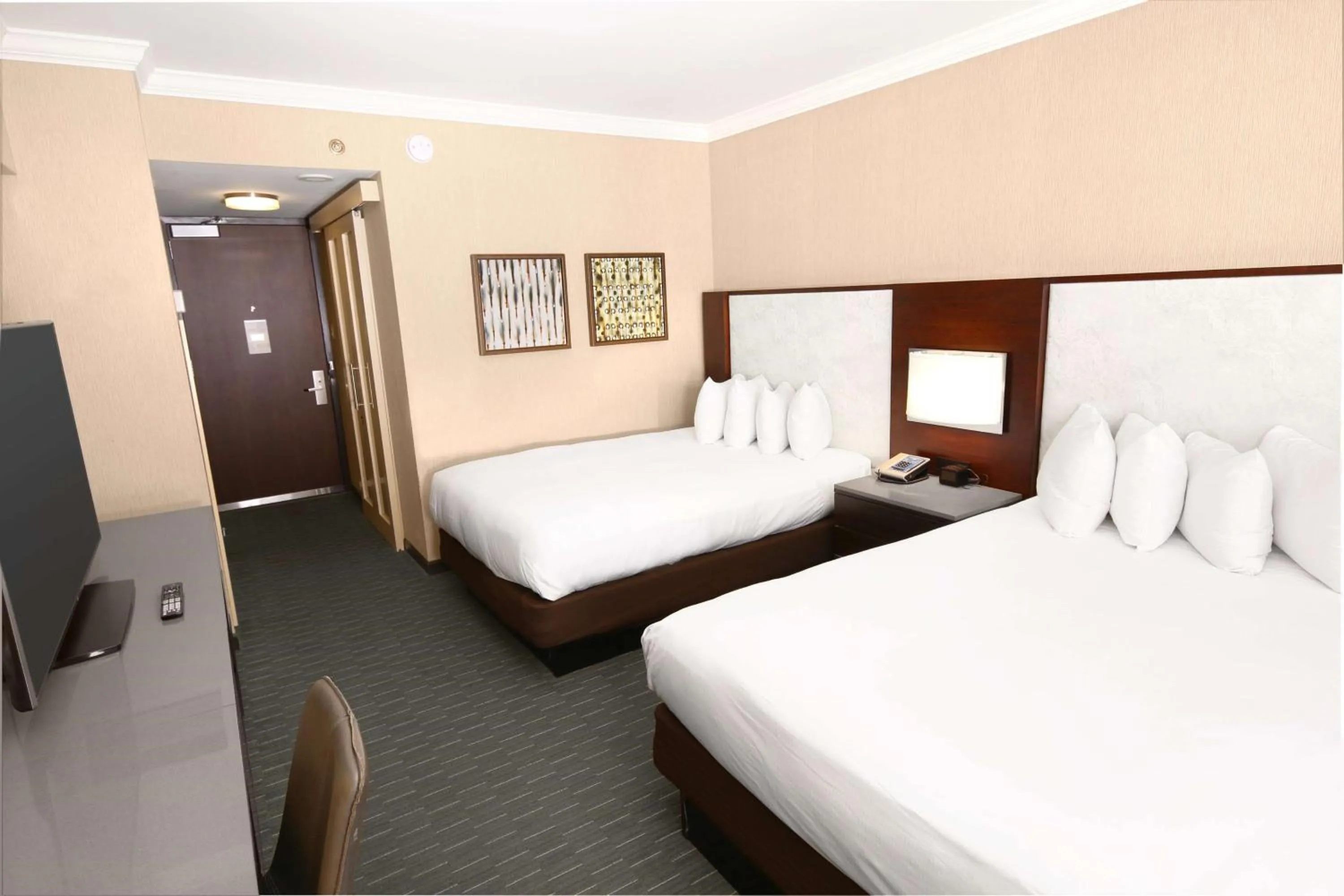 Bed in Hilton San Francisco Union Square