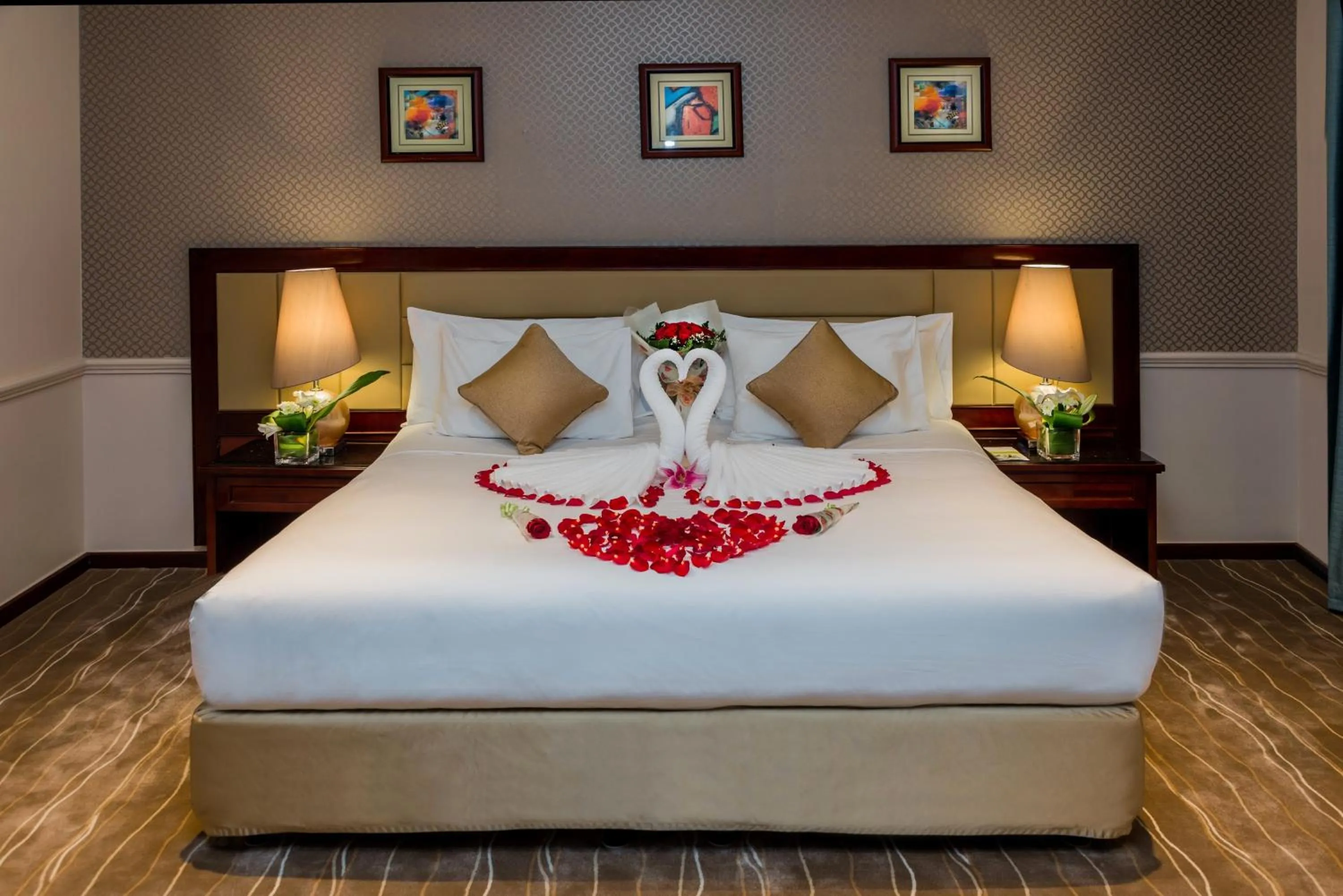 Photo of the whole room, Bed in Boudl Abha