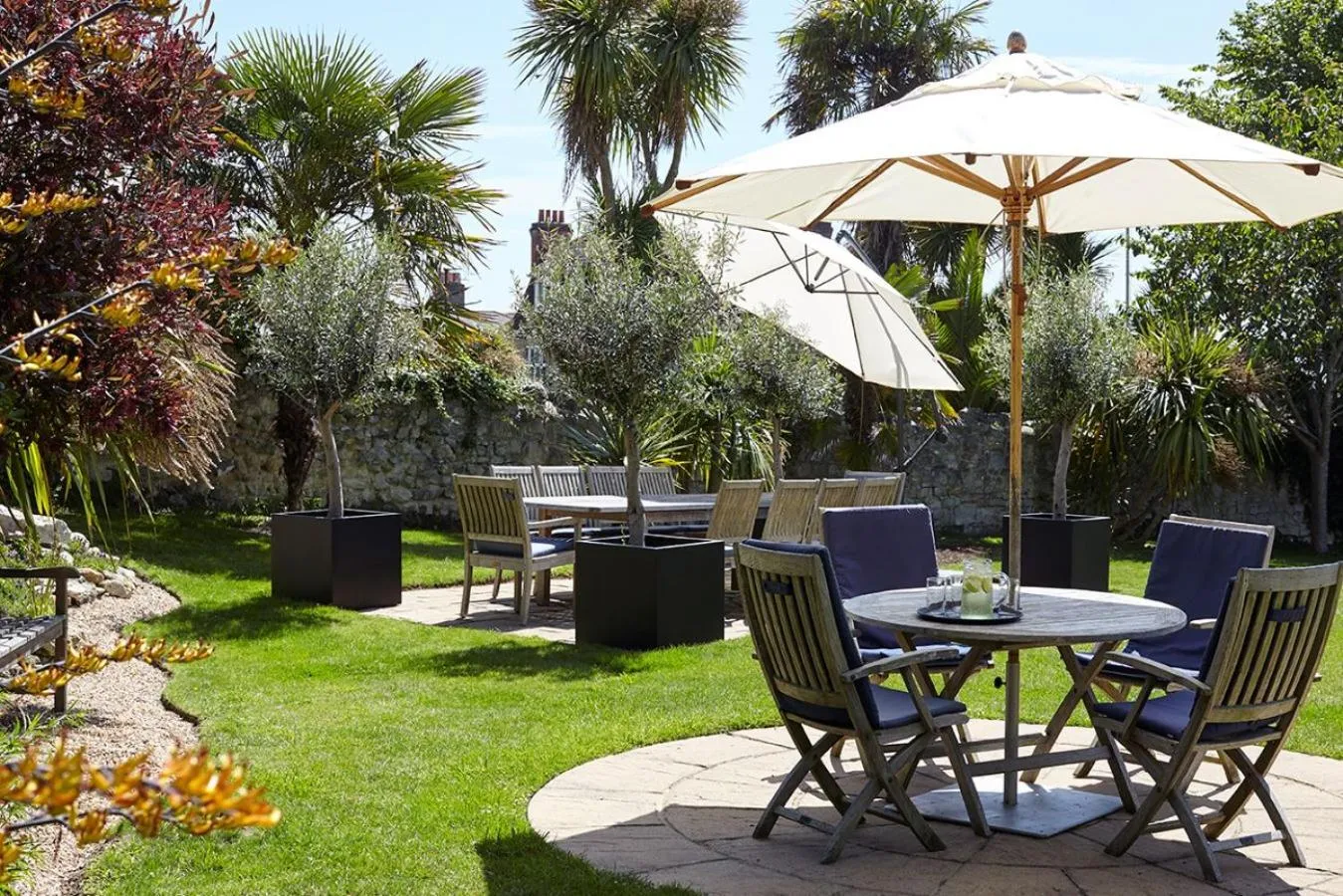 Garden in The Royal Hotel