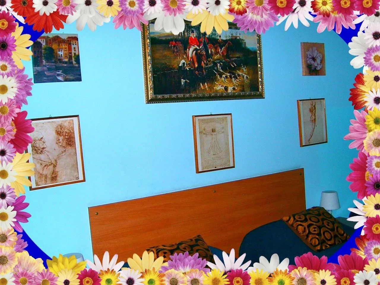 Bed in B&B Cappellini