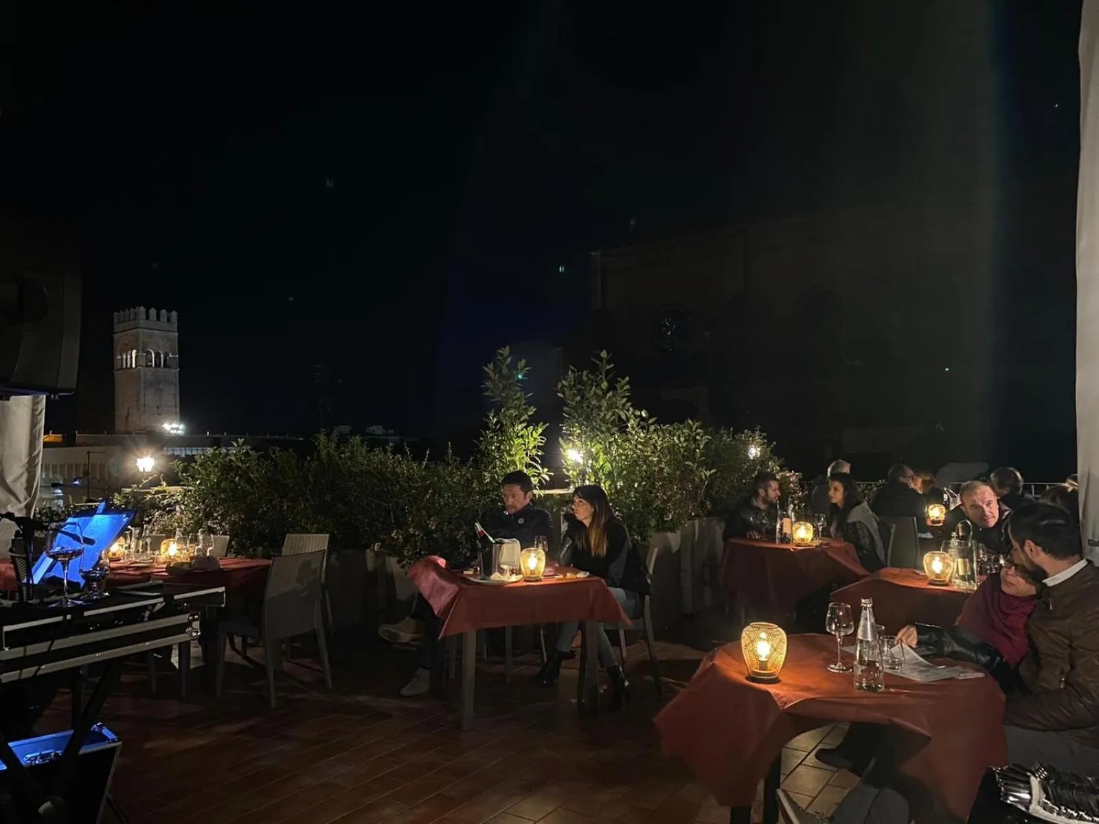 Restaurant/places to eat in Hotel Roma