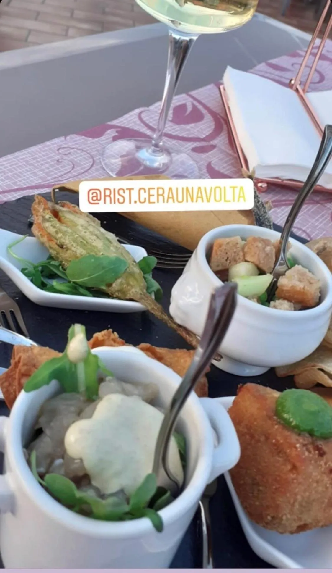 Food and drinks in Hotel Roma