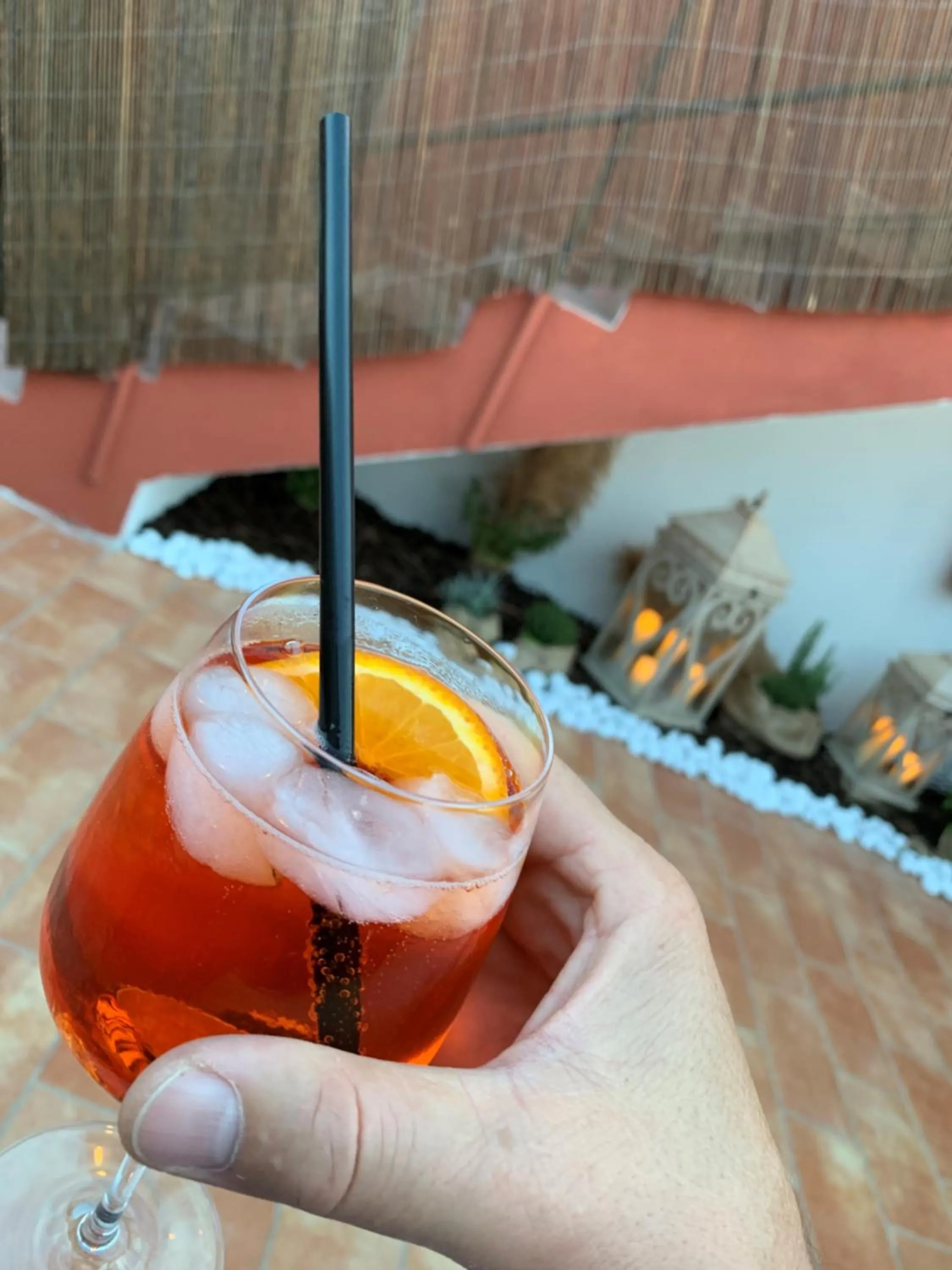 Balcony/Terrace in Hotel Roma