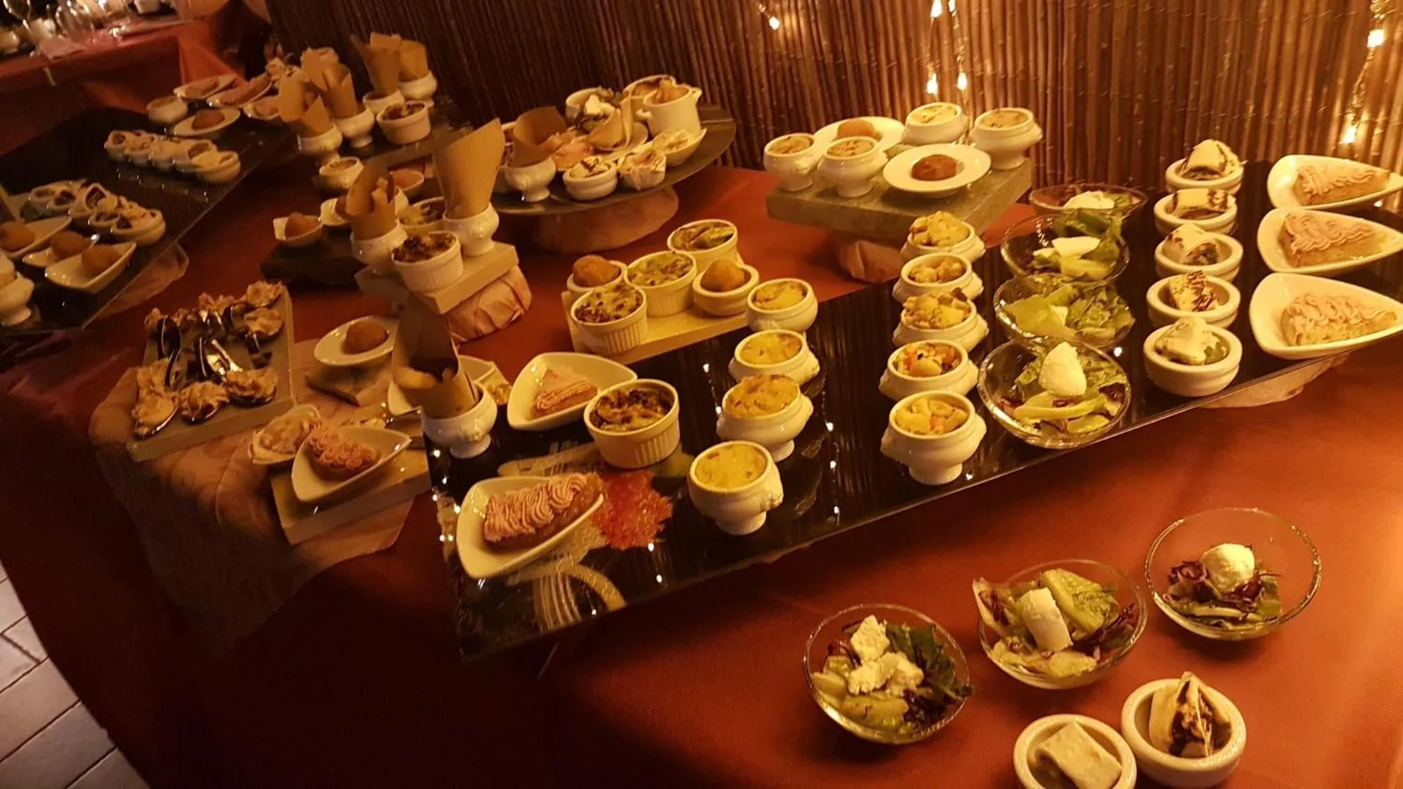 Food and drinks in Hotel Roma