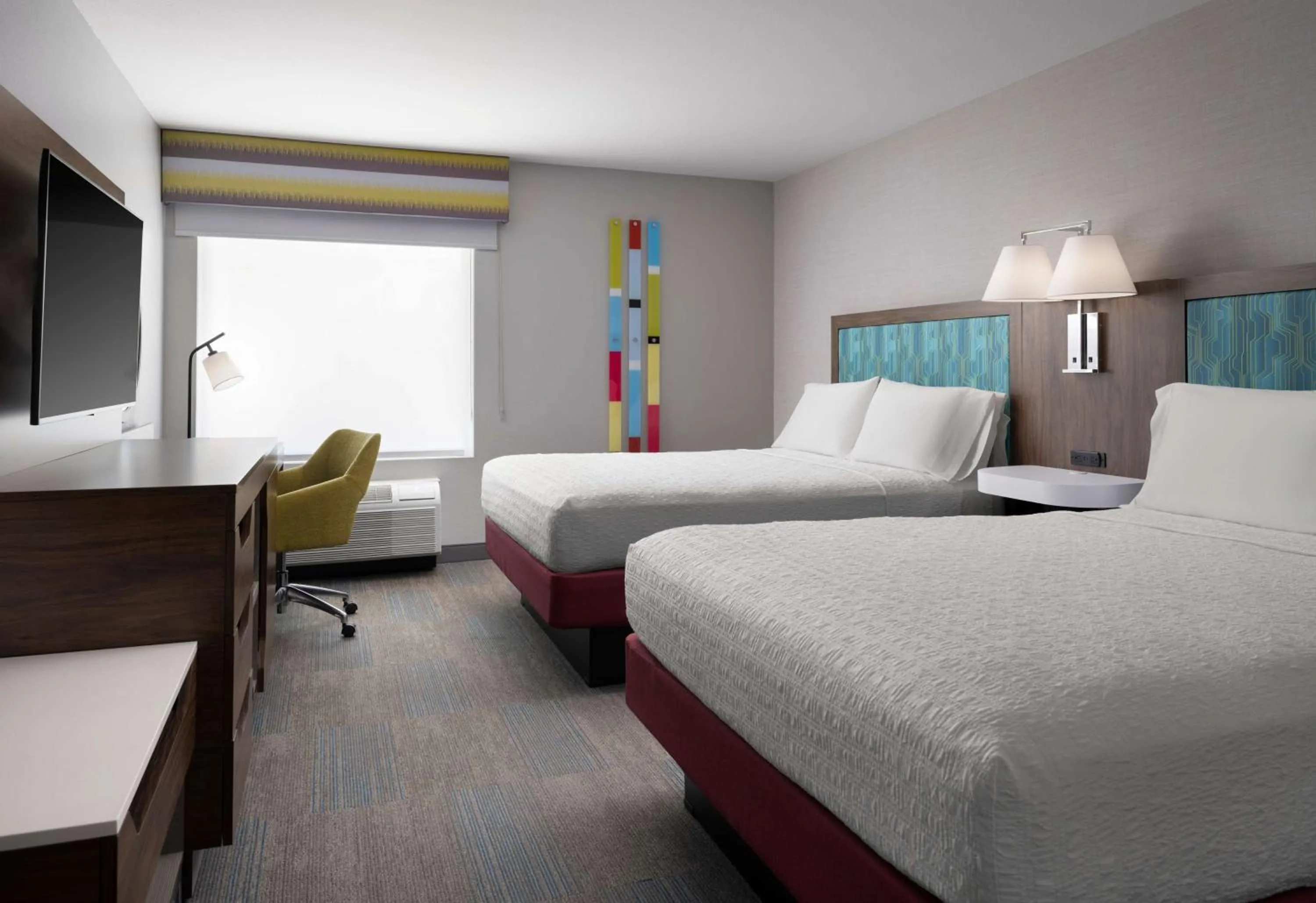 Bed in Hampton Inn San Diego/Del Mar