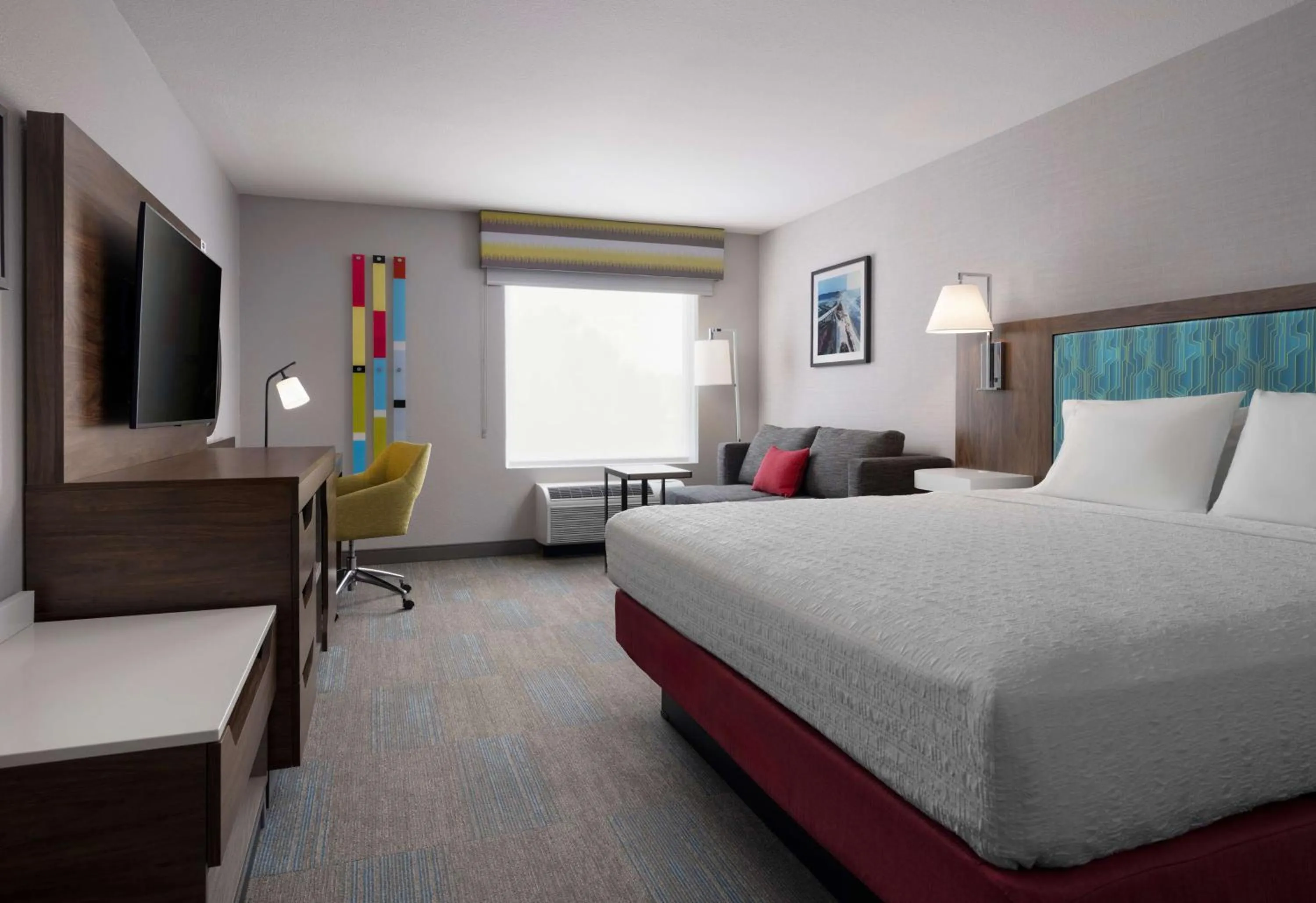 Bed in Hampton Inn San Diego/Del Mar