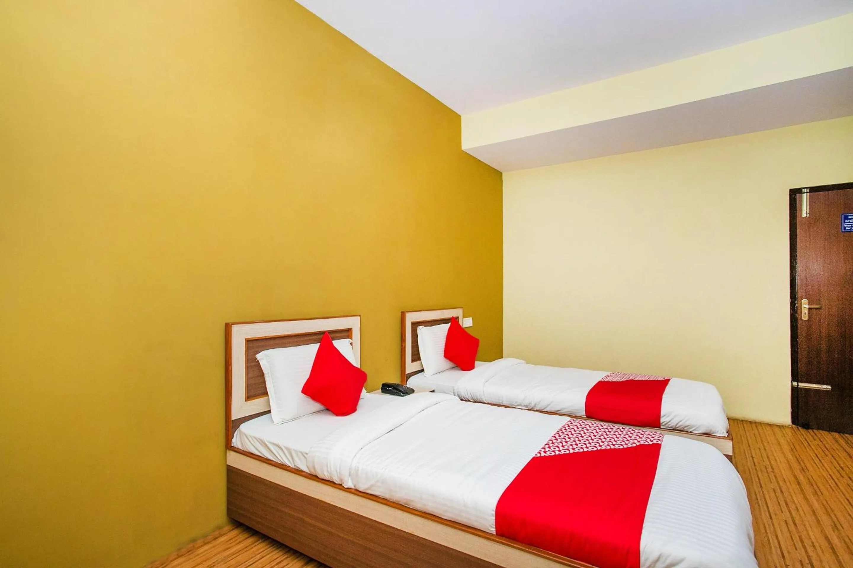 Bedroom in Hotel O by OYO Alankar Residency
