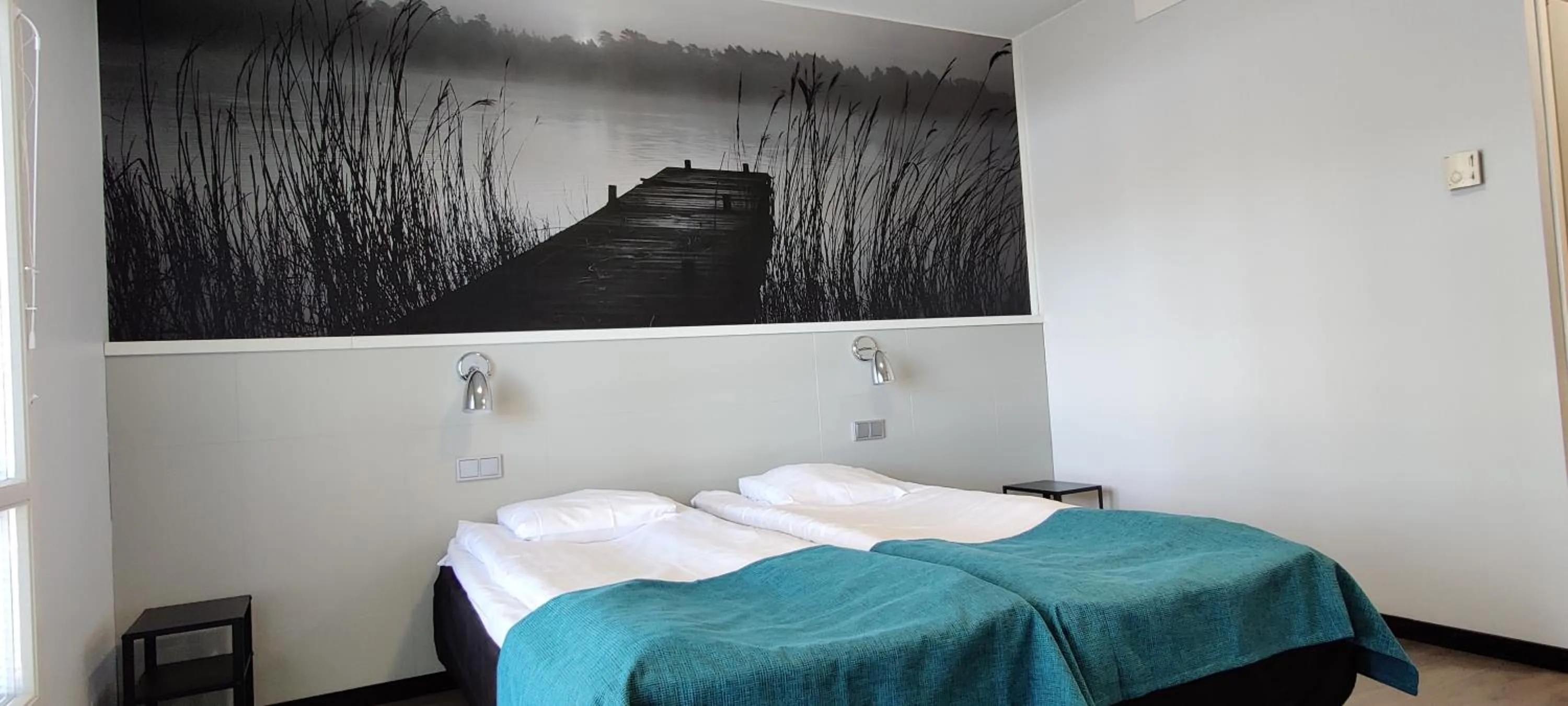 Bed in Tanhuvaara Sport Resort