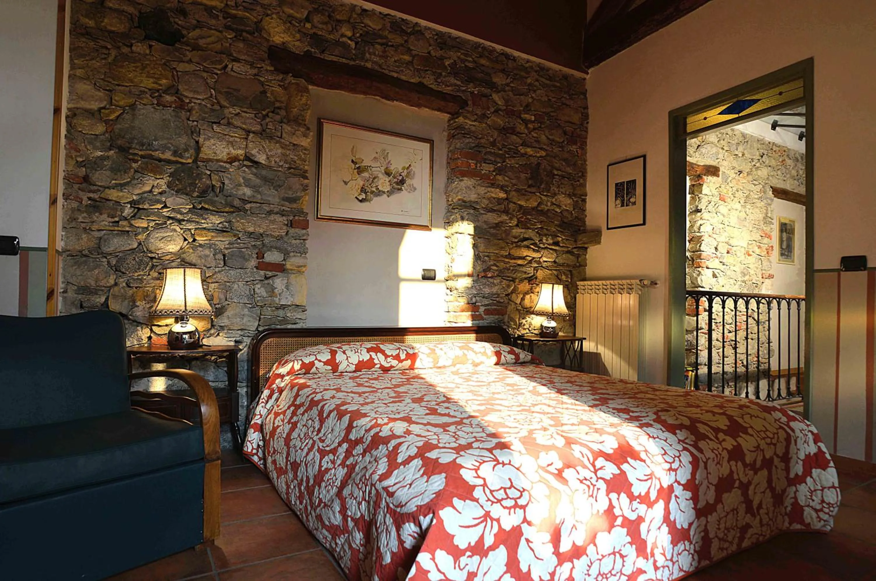 Bed in Il Cortile - Casa d'Artista