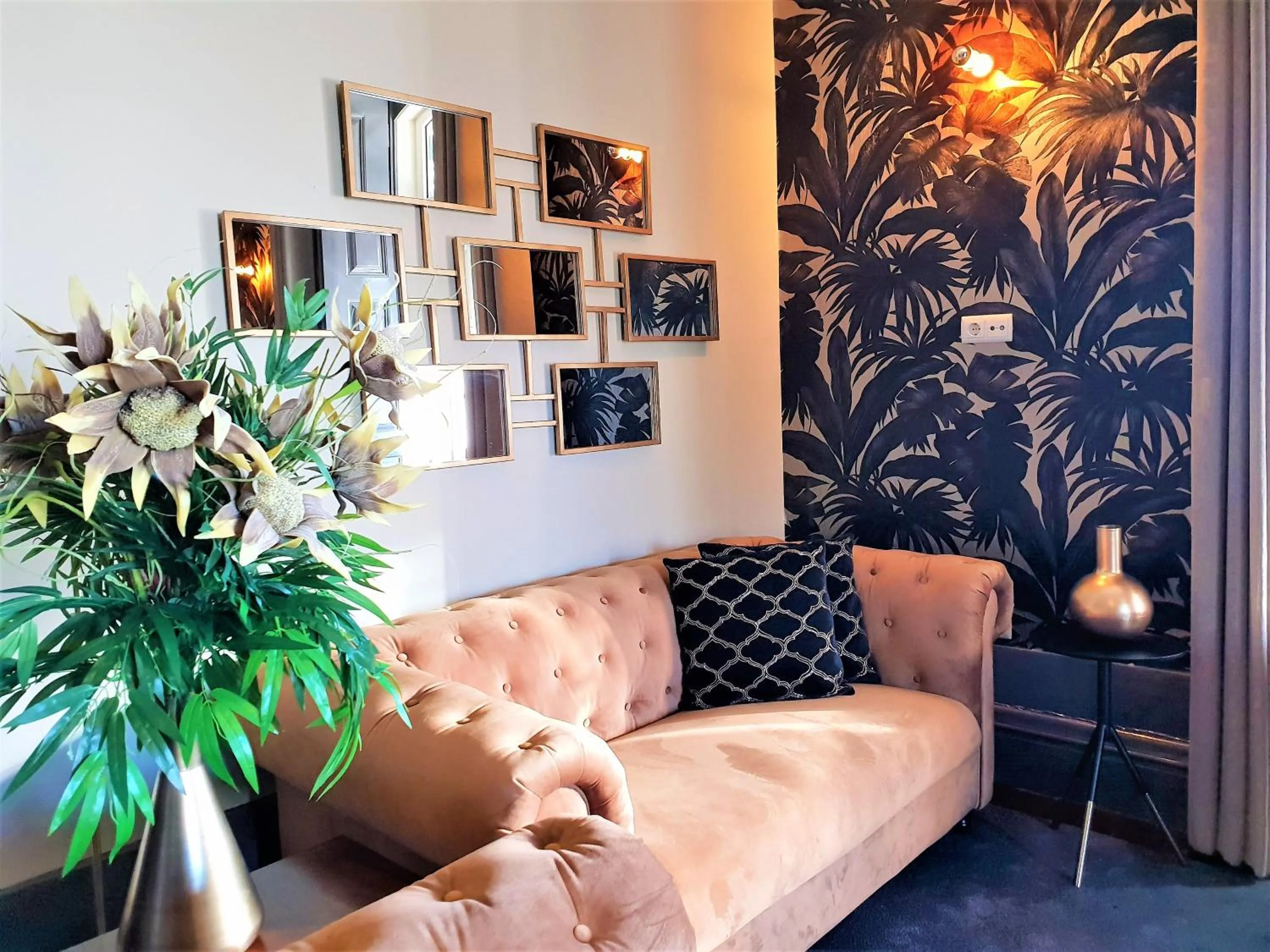 Living room in Quinta da Palmeira - Country House Retreat & Spa