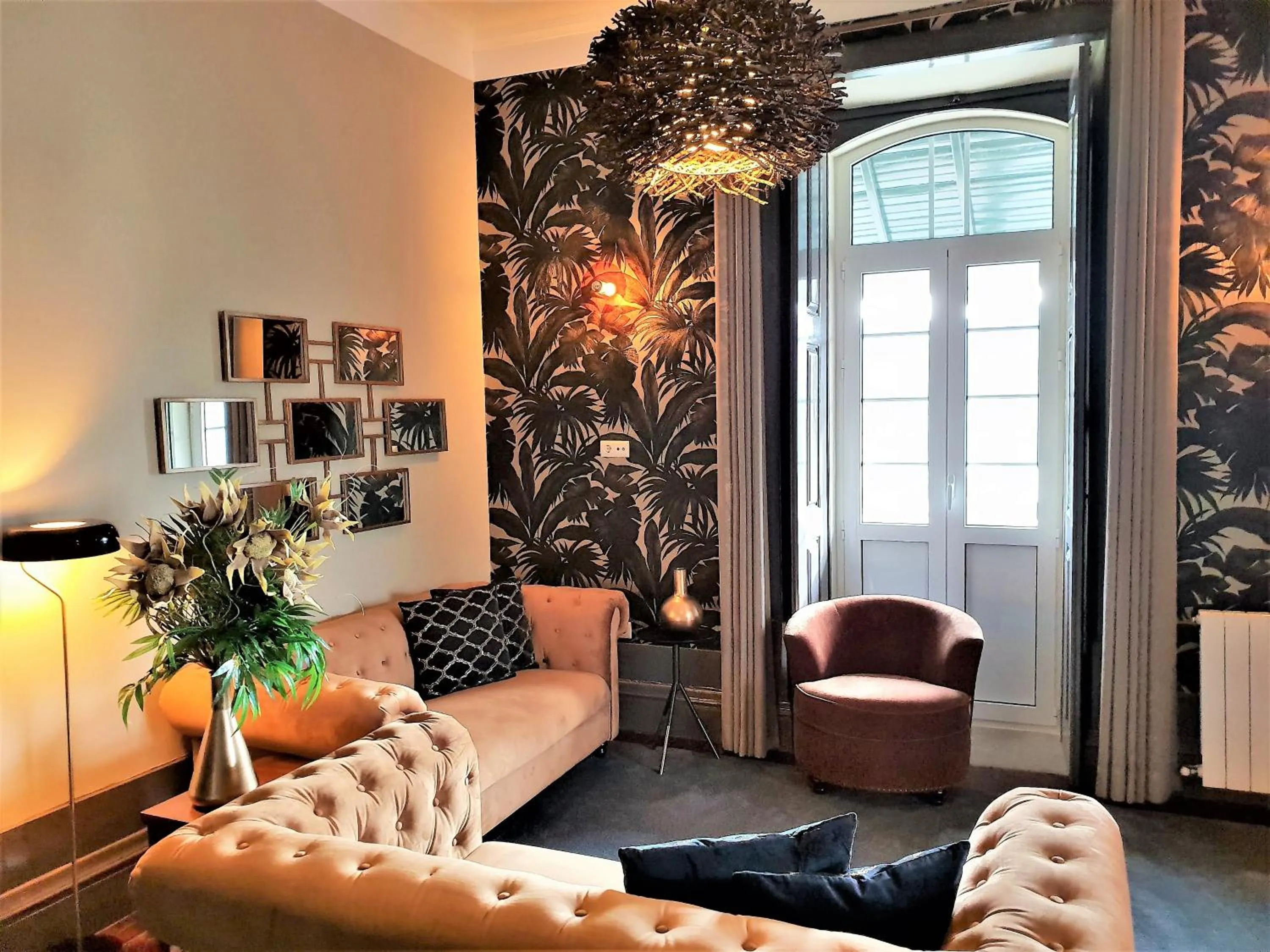 Living room in Quinta da Palmeira - Country House Retreat & Spa