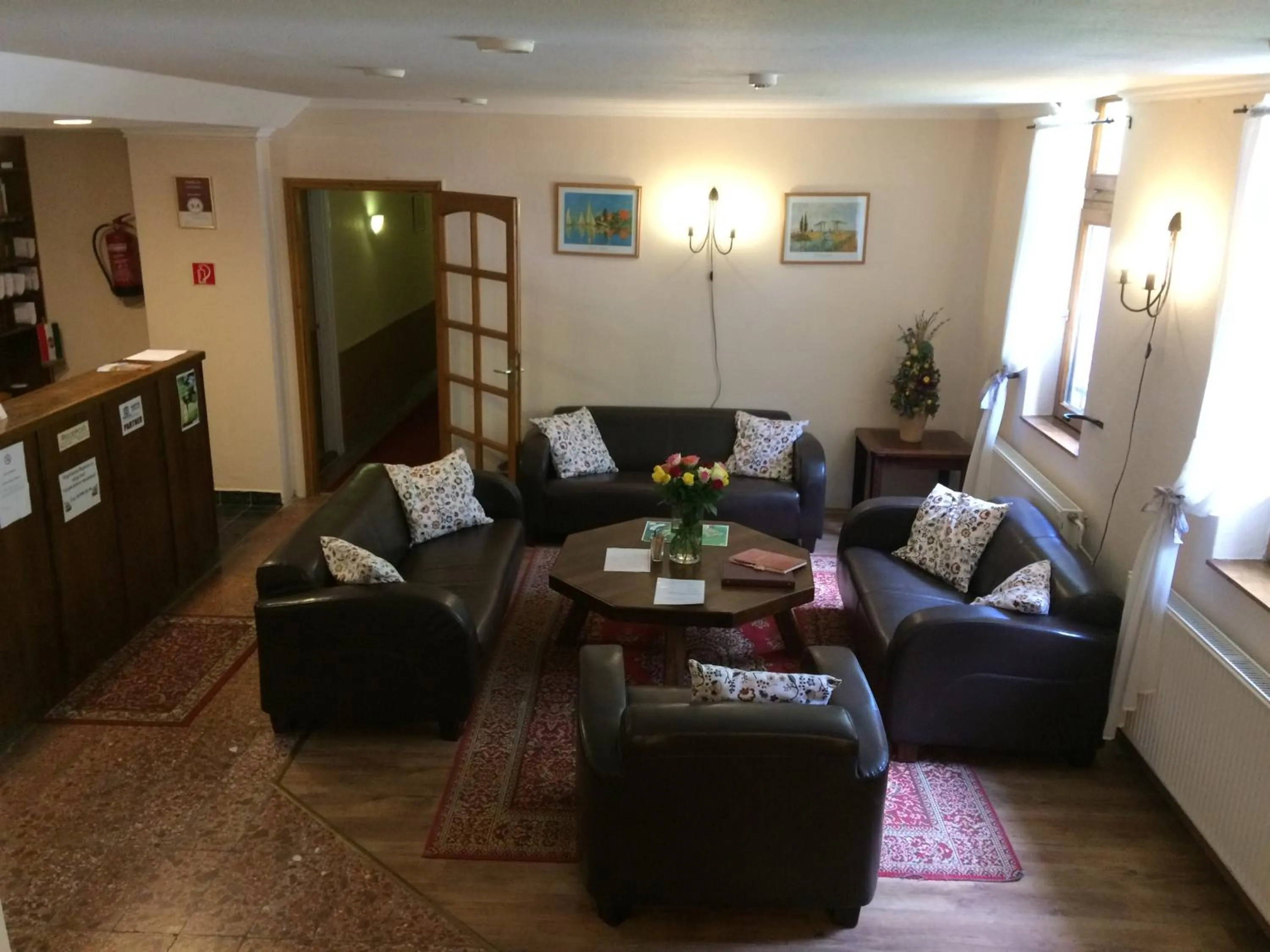 Lobby or reception in Hotel Síkfőkút
