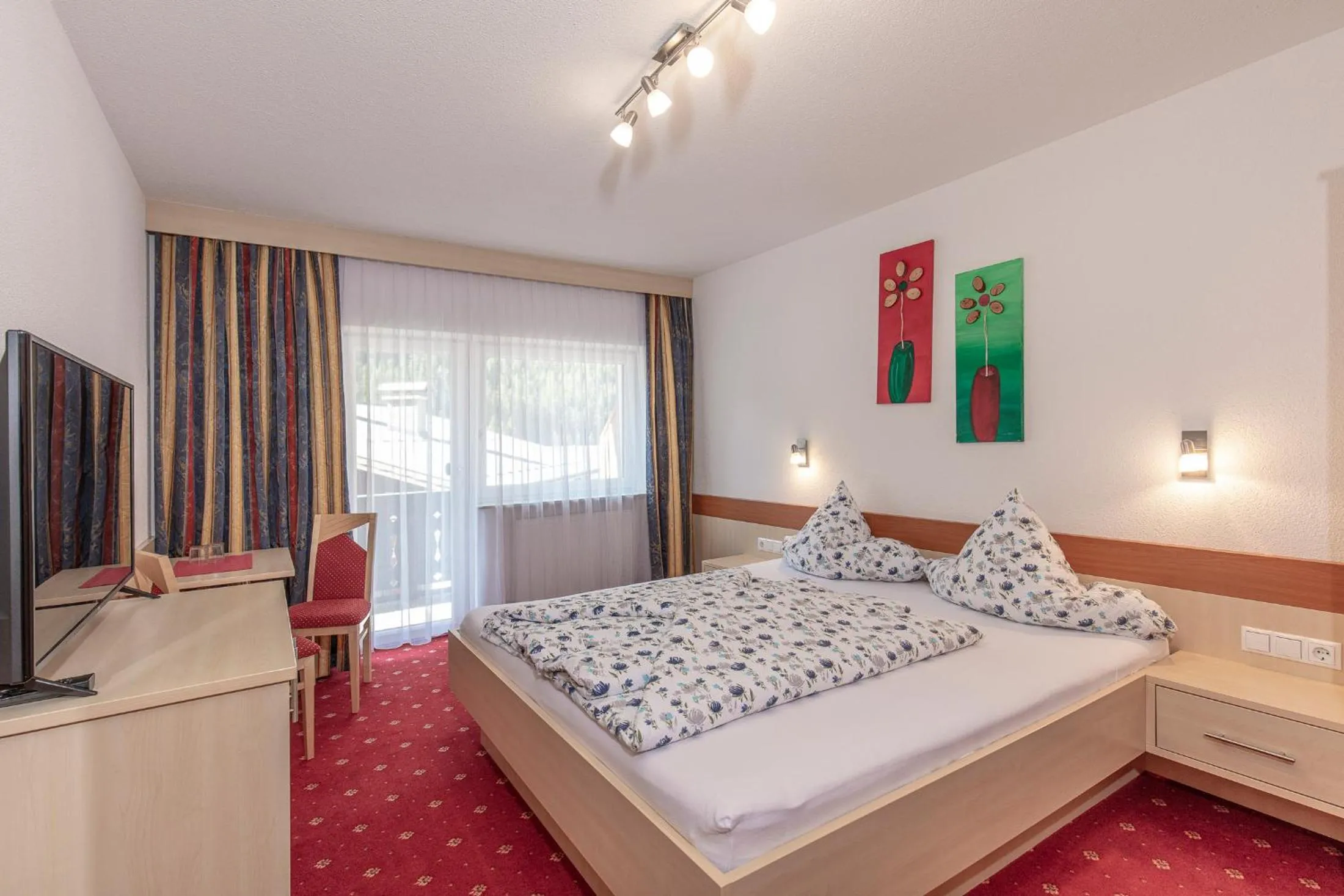 Bedroom, Bed in Apart Felsenhof