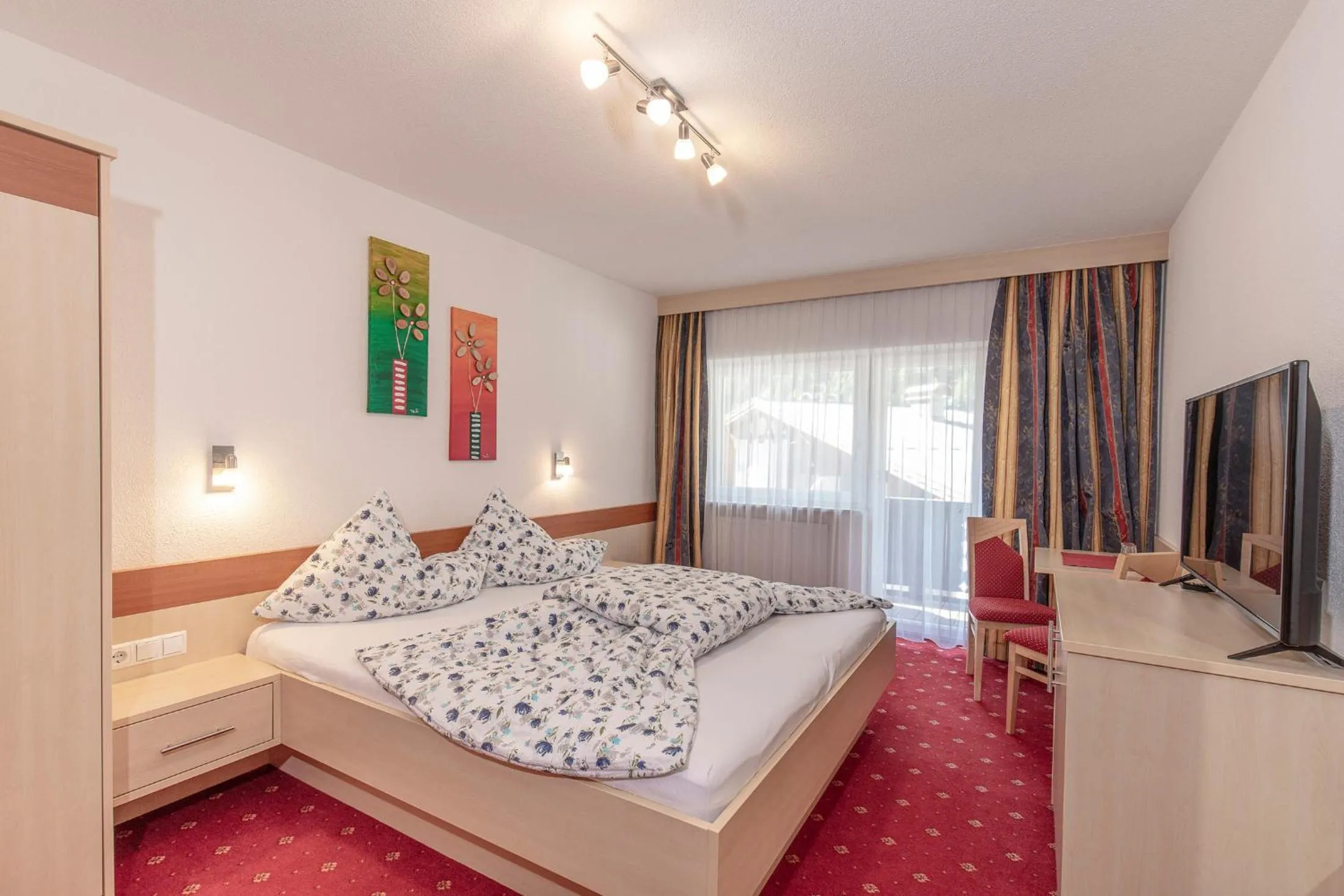 Bedroom, Bed in Apart Felsenhof
