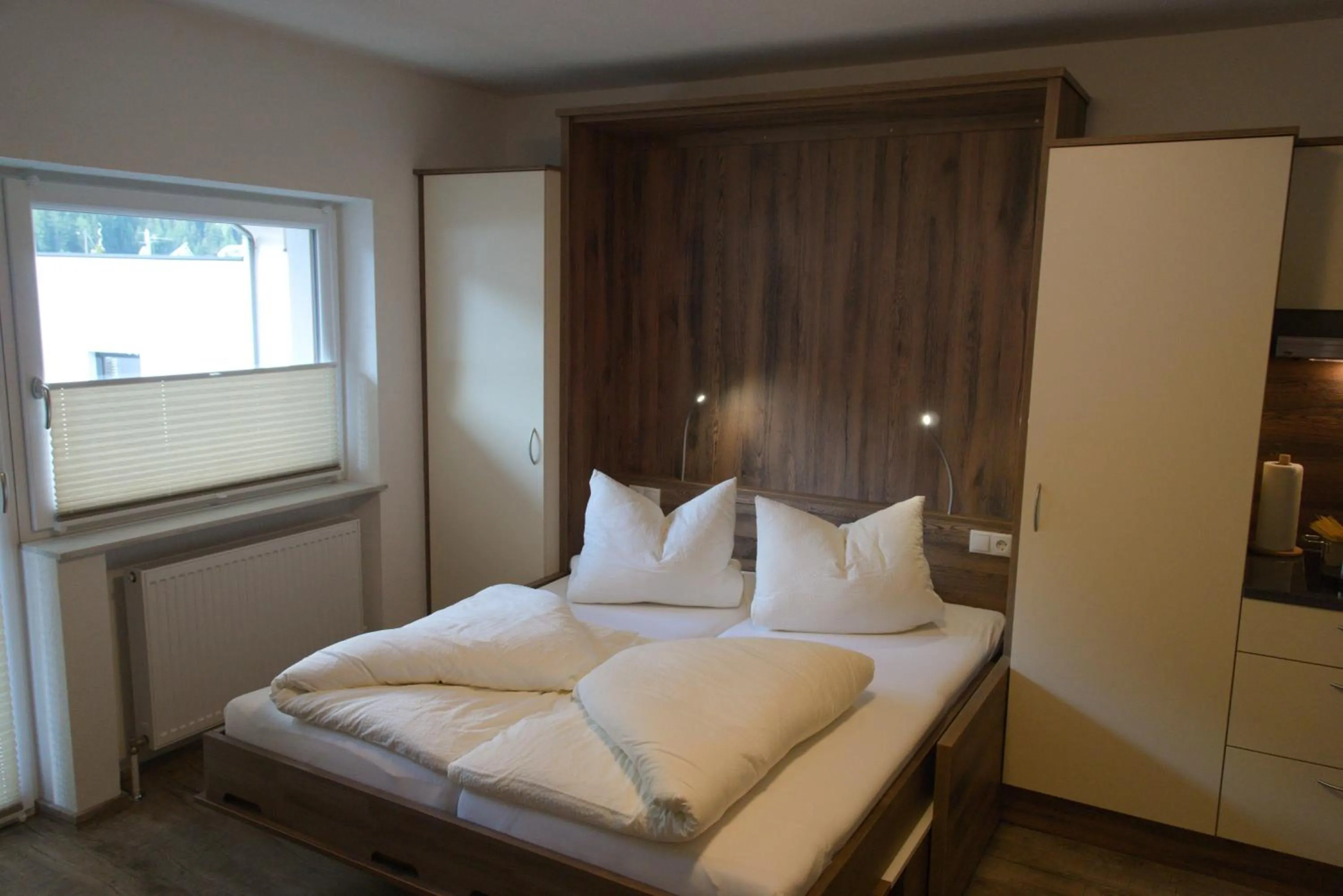 Living room, Bed in Apart Felsenhof