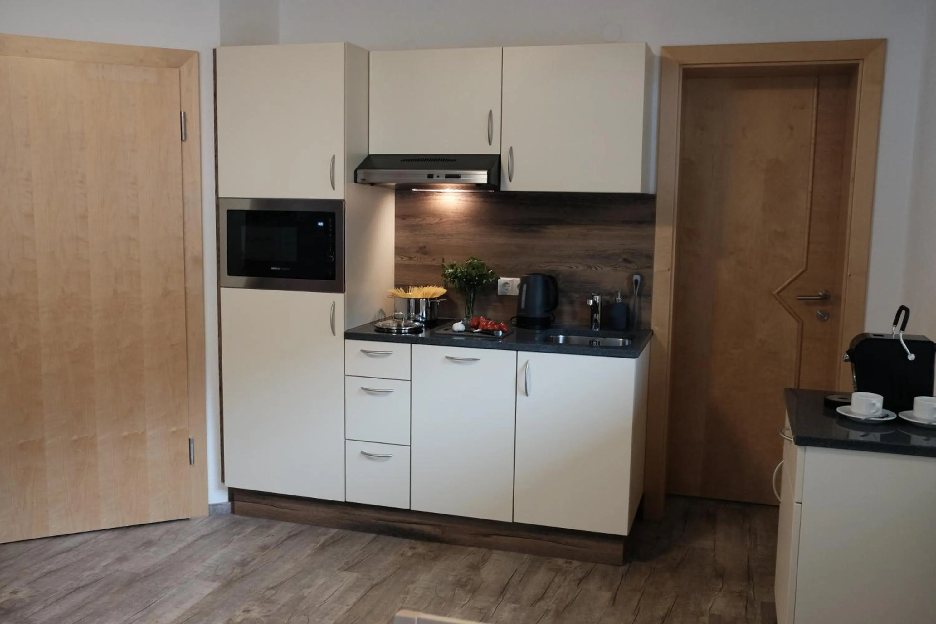 Kitchen or kitchenette in Apart Felsenhof